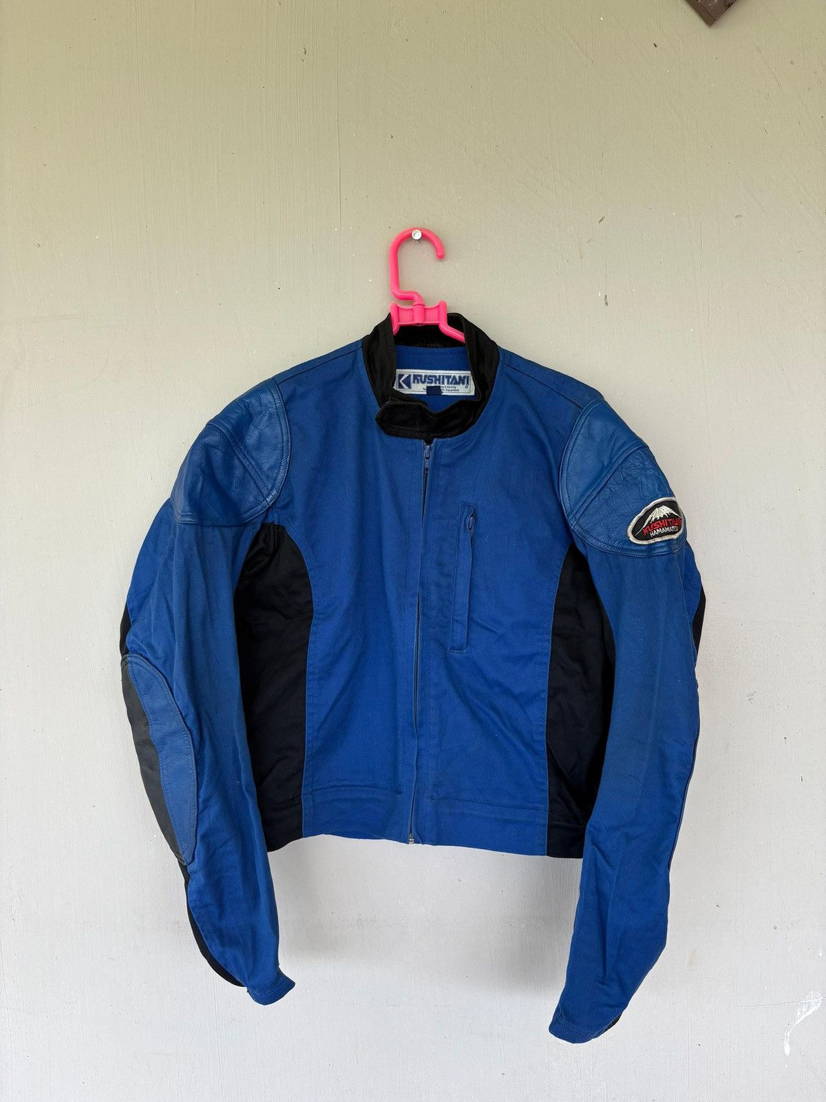 Sports Specialties Vintage Kushitani Cropped Jacket Leather Padding Design Size US S / EU 44-46 / 1 - 1 Thumbnail