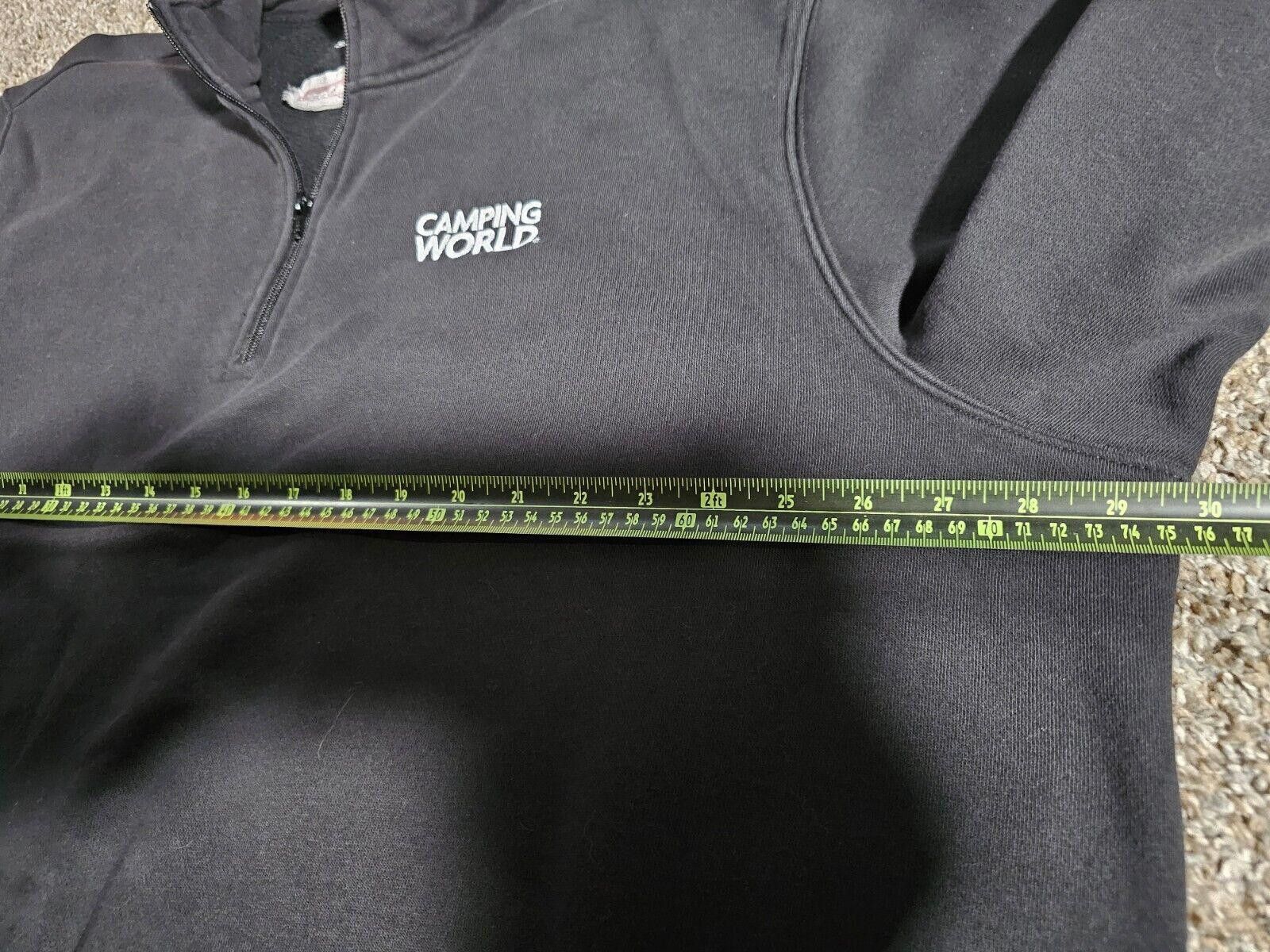 Designer camping world Good Sam 1/4 zip sweater SEE MEASUREMENTS Size US M / EU 48-50 / 2 - 5 Thumbnail