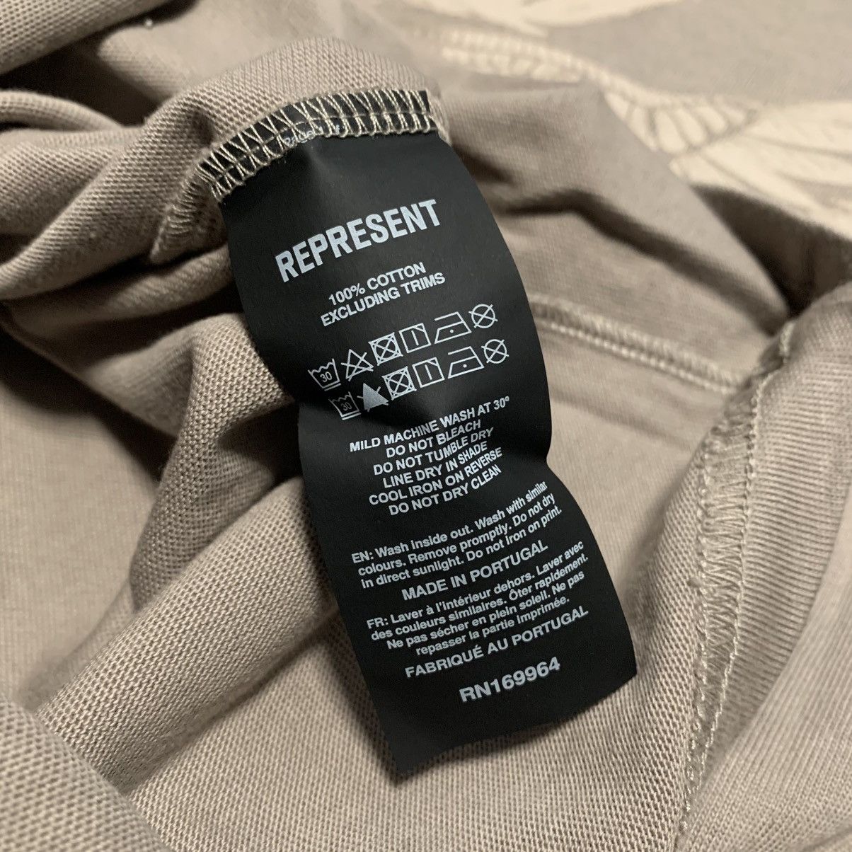 Represent Clo. Represent XS Icarus Taupe Beige Tee Size US XS / EU 42 / 0 - 9 Thumbnail