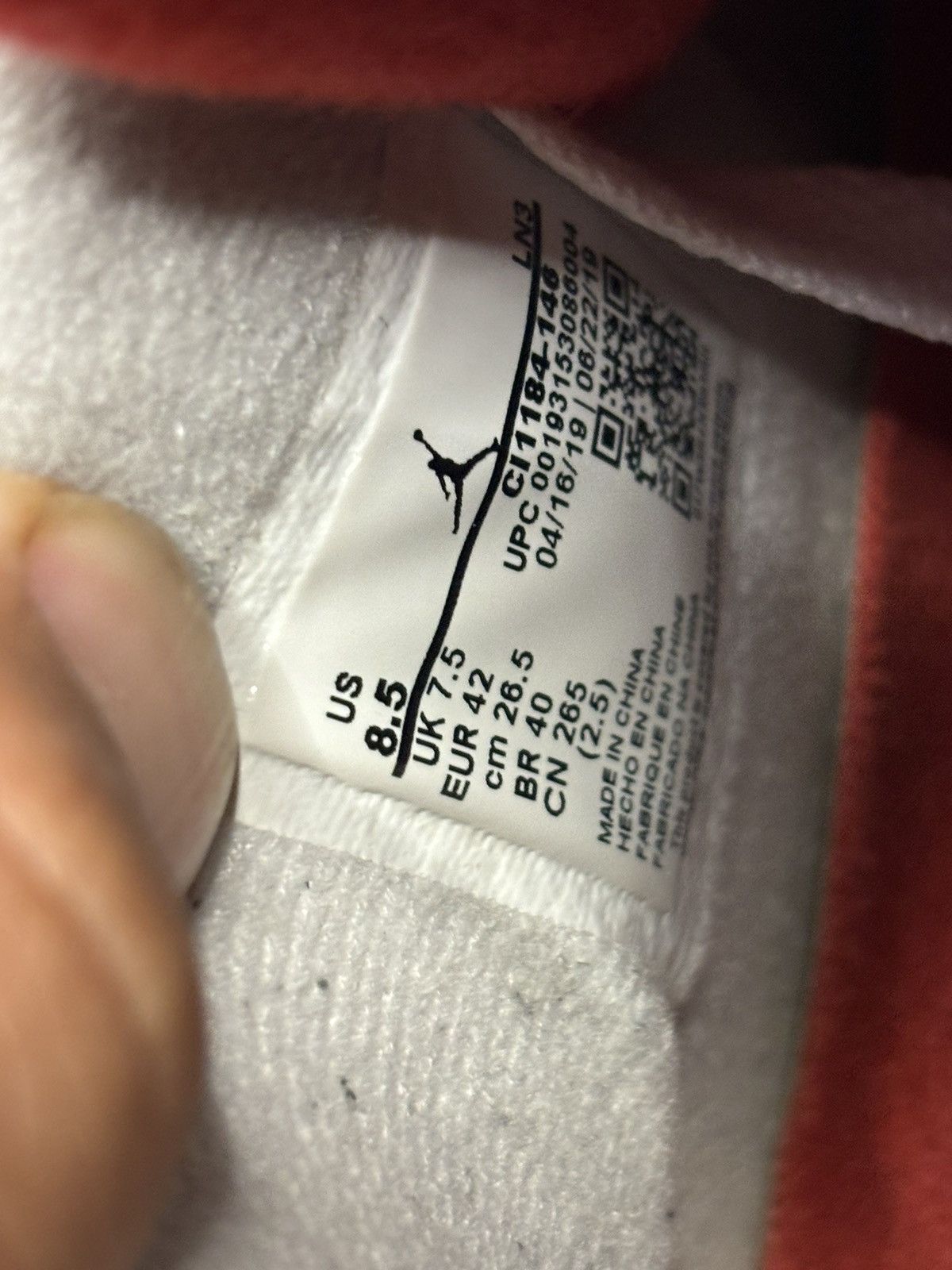 Jordan Brand Air Jordan 4 Retro What The 2019 Size US 8.5 / EU 41-42 - 6 Thumbnail