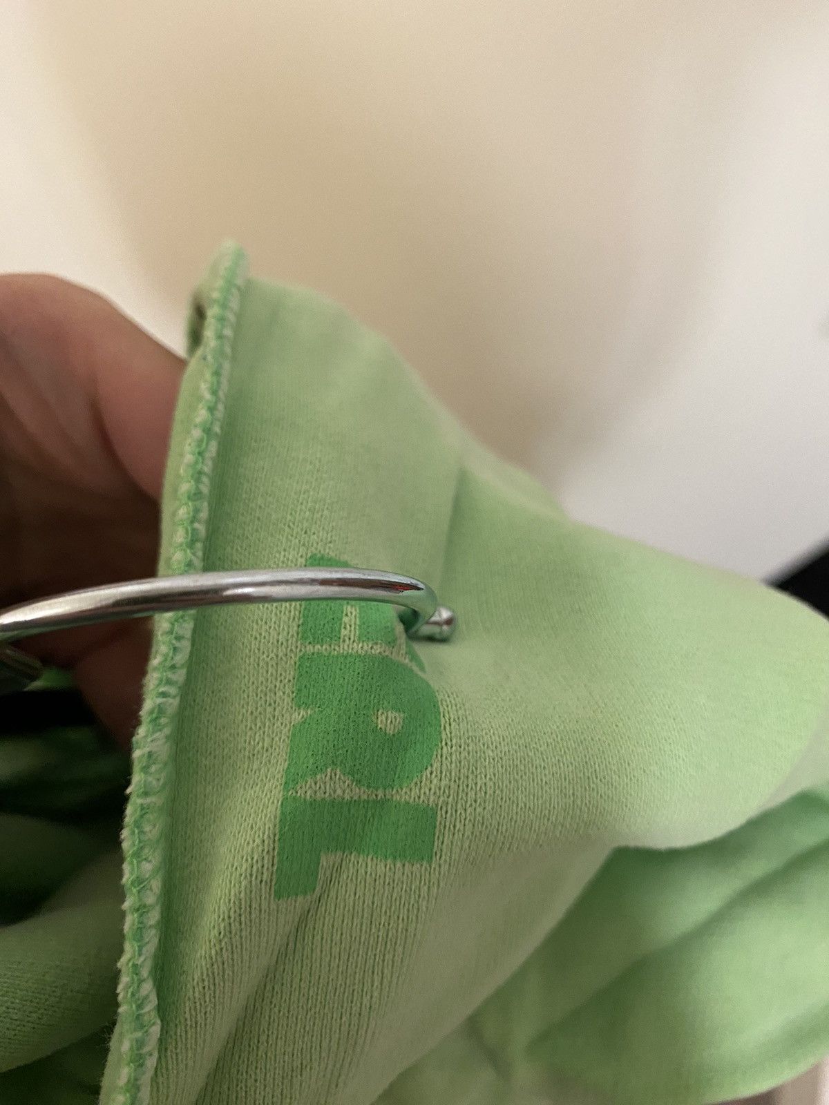 ERL ERL Hoodie Green/Orange Size M Size US M / EU 48-50 / 2 - 3 Thumbnail