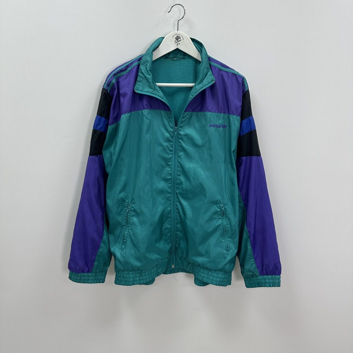 Vintage Vintage 90s Adidas Light jacket sweetpants tracksuit y2k og Size US XL / EU 56 / 4 - 9 Thumbnail