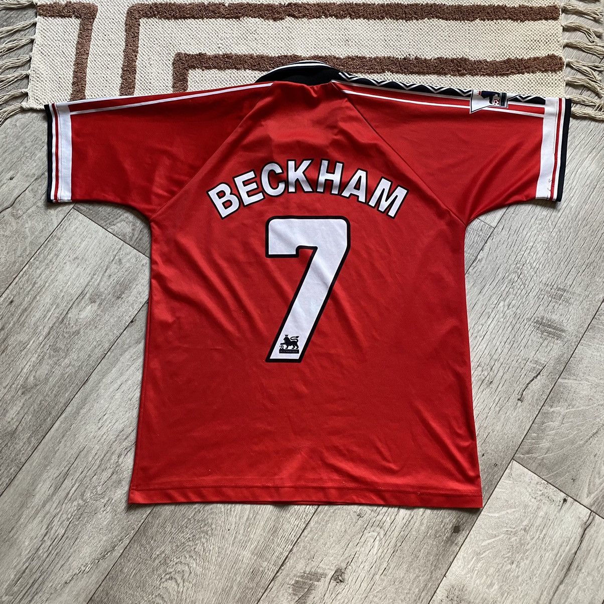 Vintage VINTAGE MANCHESTER UNITED SHARP BECKHAM 7 JERSEY Size US M / EU 48-50 / 2 - 2 Thumbnail