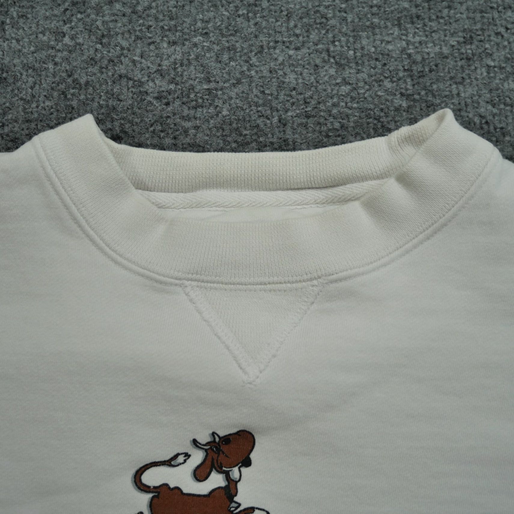 Spell VINTAGE Gear Sweatshirt Men Adult Large White Pullover Cow Town Spell Out Y2K Logo 90s? Size US L / EU 52-54 / 3 - 5 Thumbnail