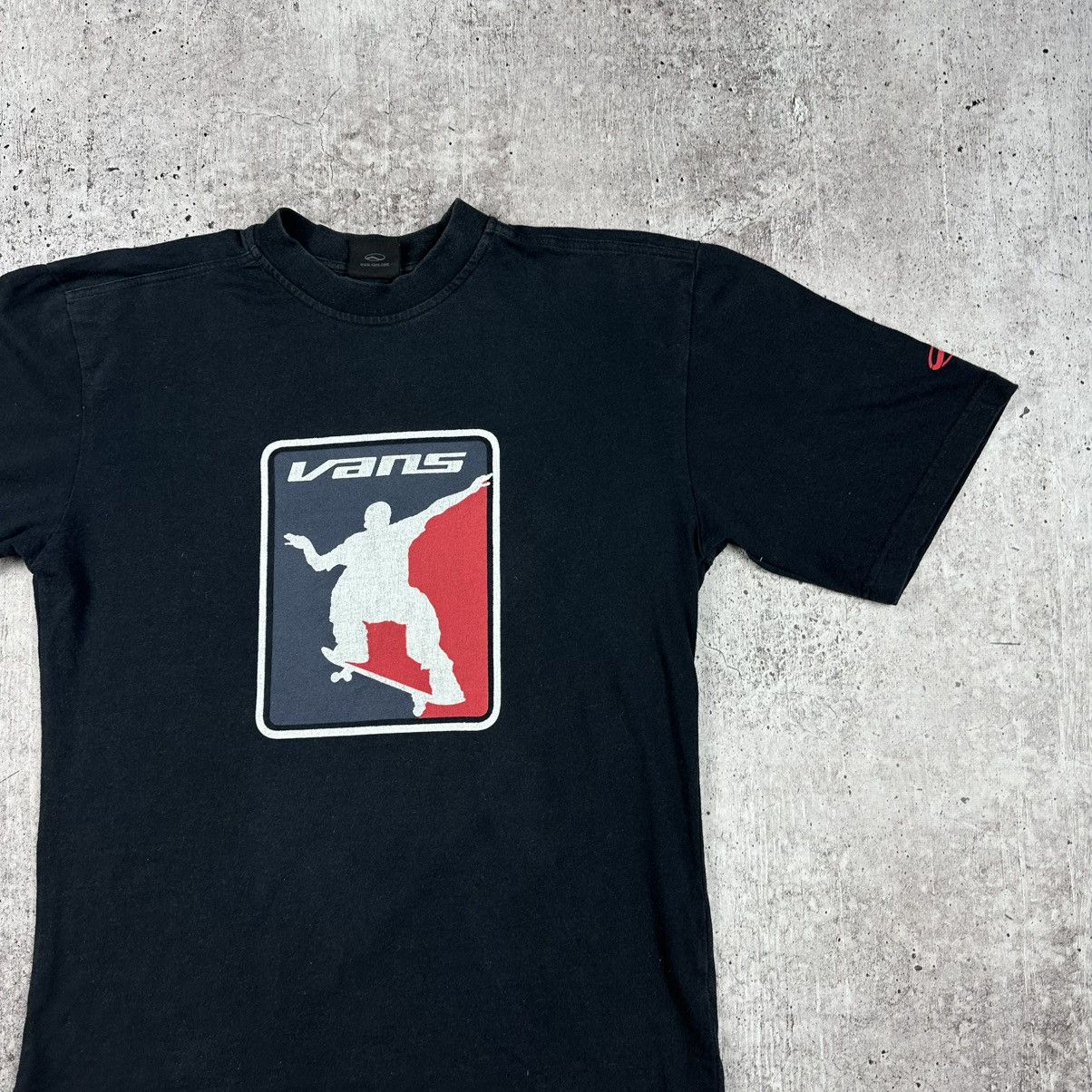 Vans 90s Vans Vintage Big Logo Crew Neck T Shirt | Grailed