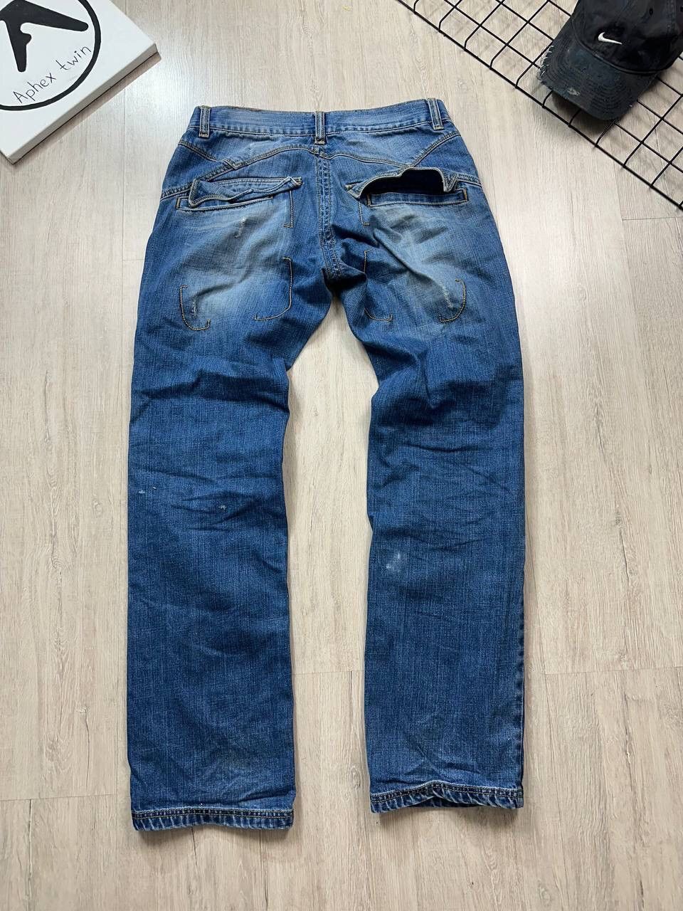 Japanese Brand × Vintage Vintage Reworked Avantgarde Jeans Size US 33 - 7 Thumbnail