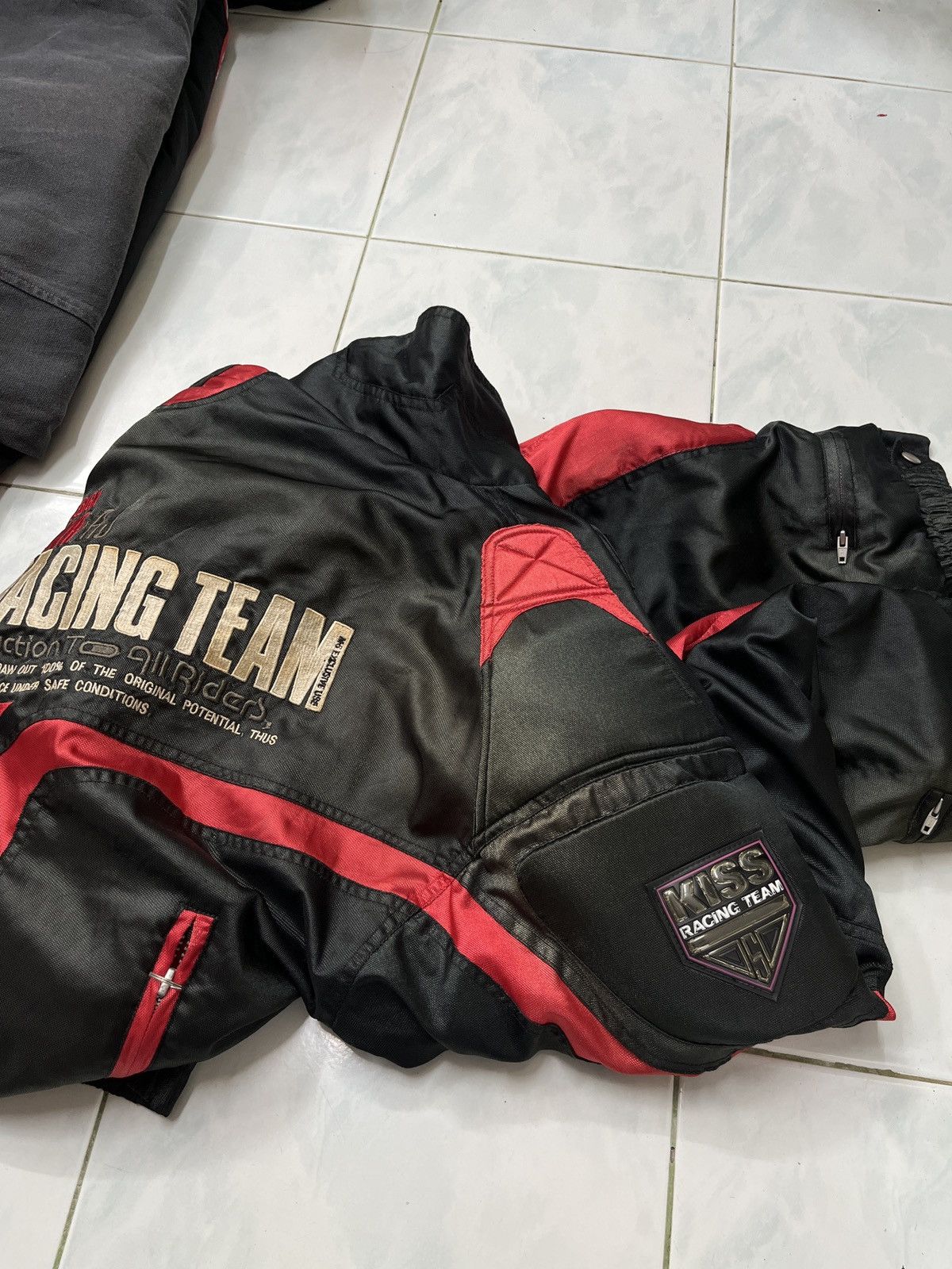 Vintage 🔥🔥🔥STEALS VTG KISS RACING TEAM JACKET Size US L / EU 52-54 / 3 - 21 Thumbnail