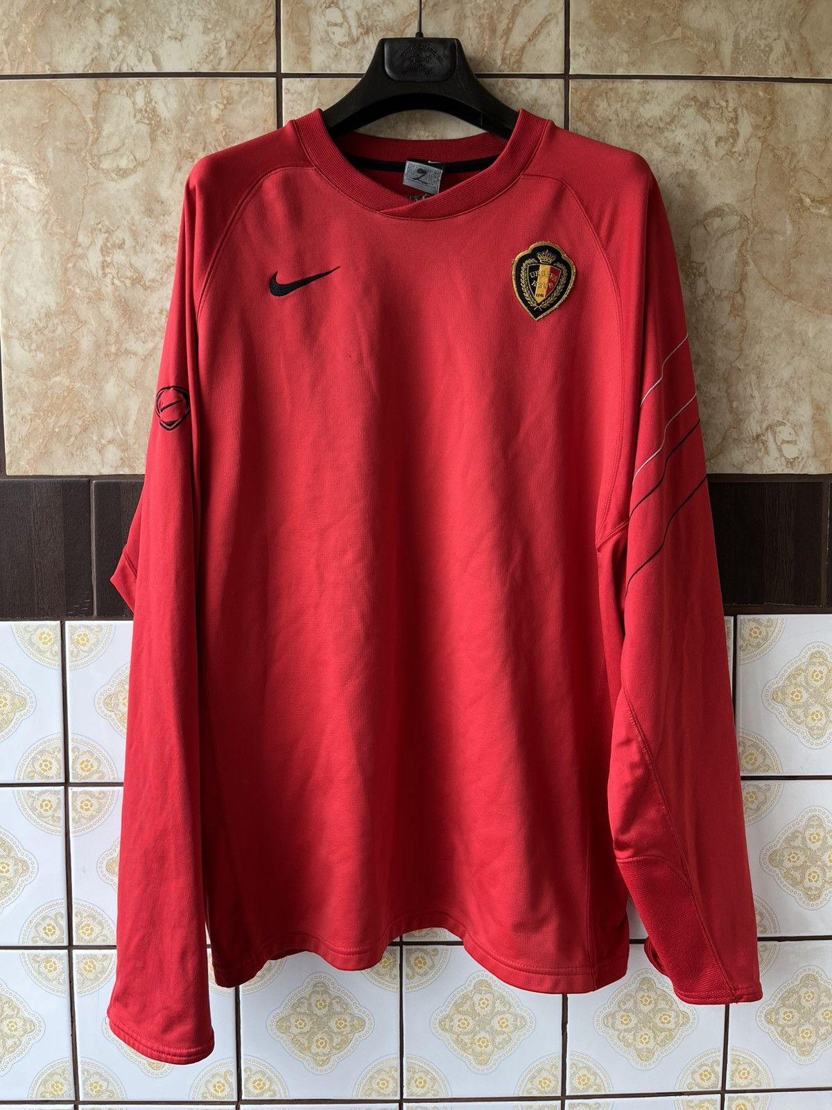 Nike Vintage 2006/2008 Nike Belgium long sleeve Size US L / EU 52-54 / 3 - 1 Thumbnail