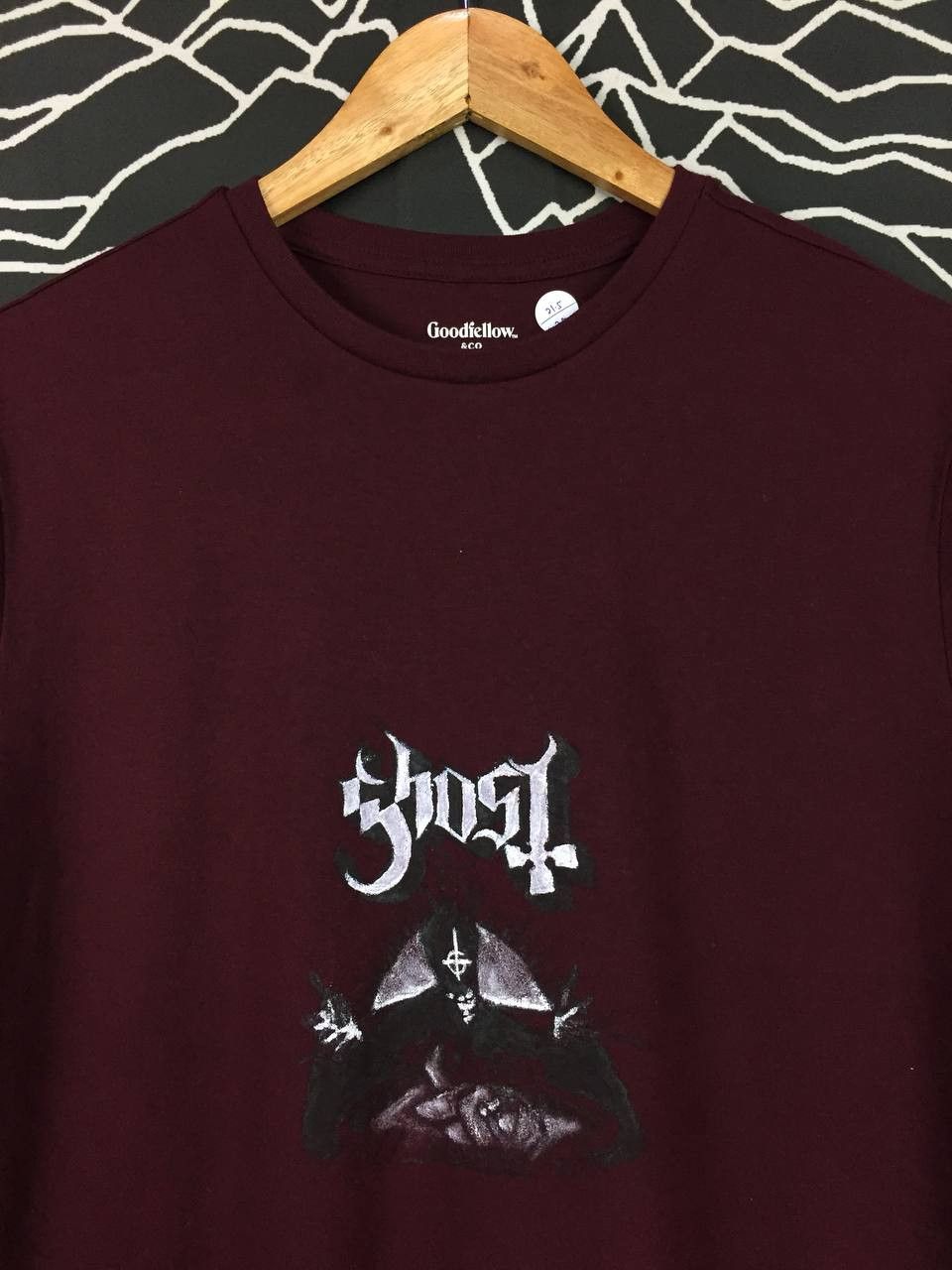 Band Tees × Vintage Distressed Ghost Swedish Heavy Metal Rock Band Tee Size US L / EU 52-54 / 3 - 3 Thumbnail