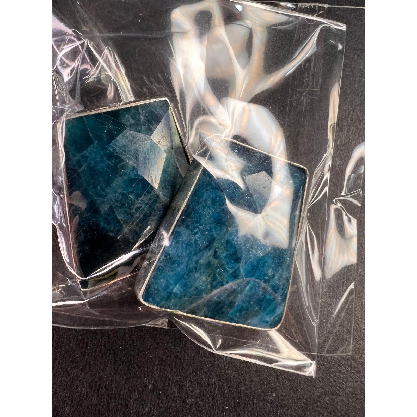 Other NEW Jay King blue apatite geometric sterling silver earrings Size ONE SIZE - 15 Thumbnail