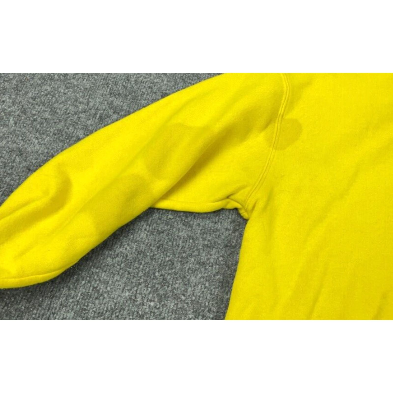 Forever 21 FOREVER 21 Sweatshirt Pullover Adult Large Yellow Distressed USA Sport Print Graphic 90s Retro Crew Neck Men Size US L / EU 52-54 / 3 - 6 Thumbnail