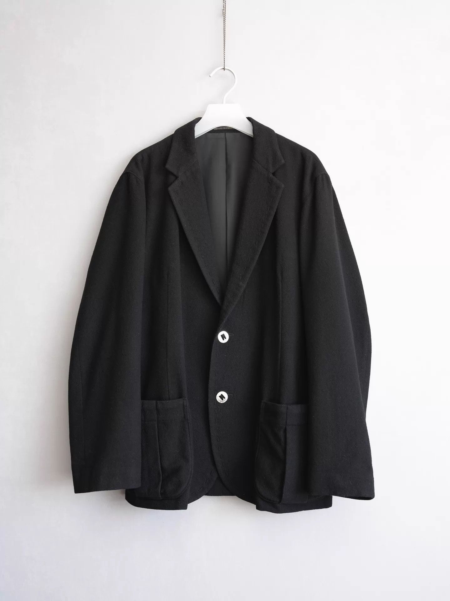 Yohji Yamamoto Yohji Yamamoto 05AW H-Stitched Silver-Button Jacket 2 Size US M / EU 48-50 / 2 - 1 Thumbnail