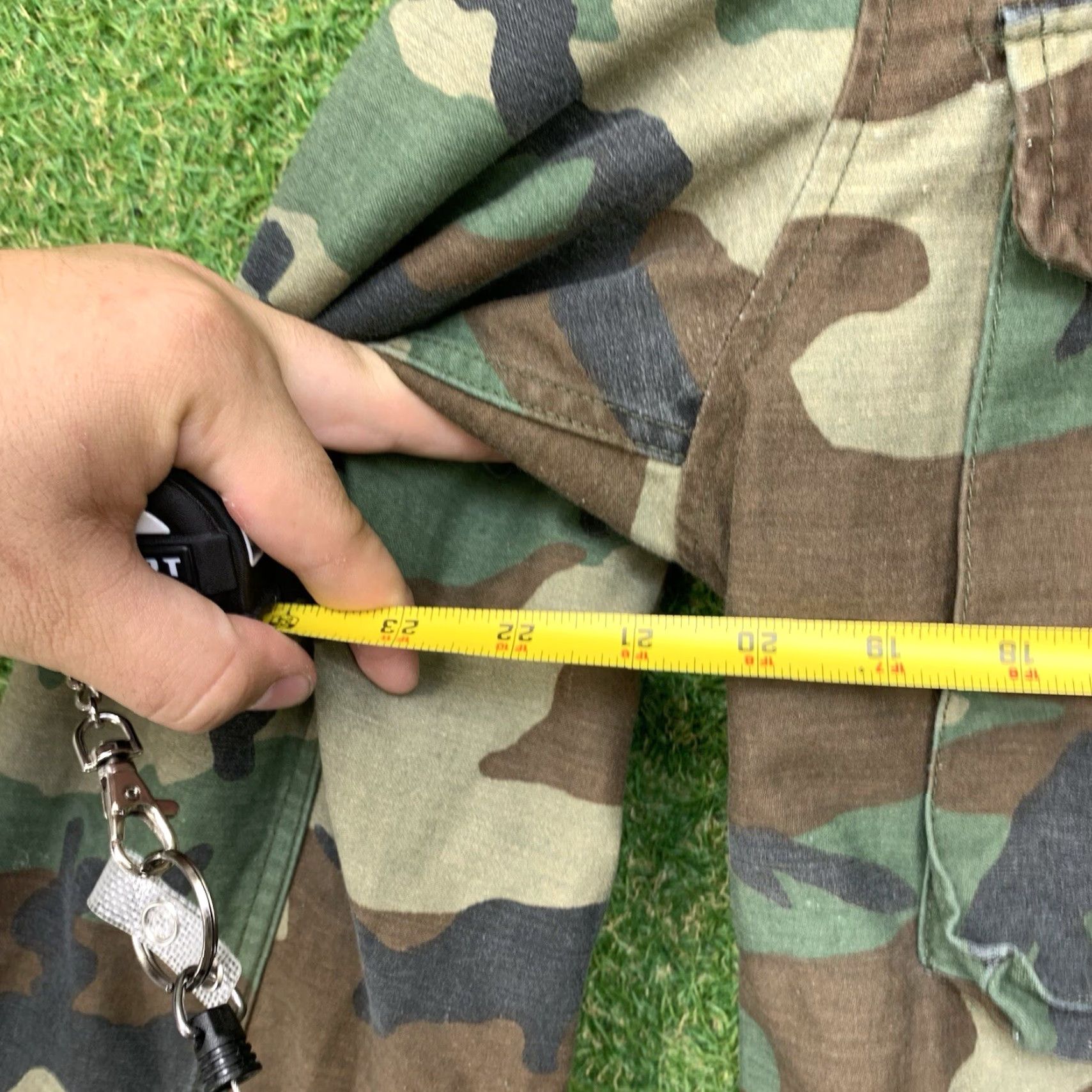 Vintage VINTAGE Alpha M65 Field Jacket Mens Small Regular Cold Weather Woodland Camo Military Jacket Size US S / EU 44-46 / 1 - 6 Thumbnail