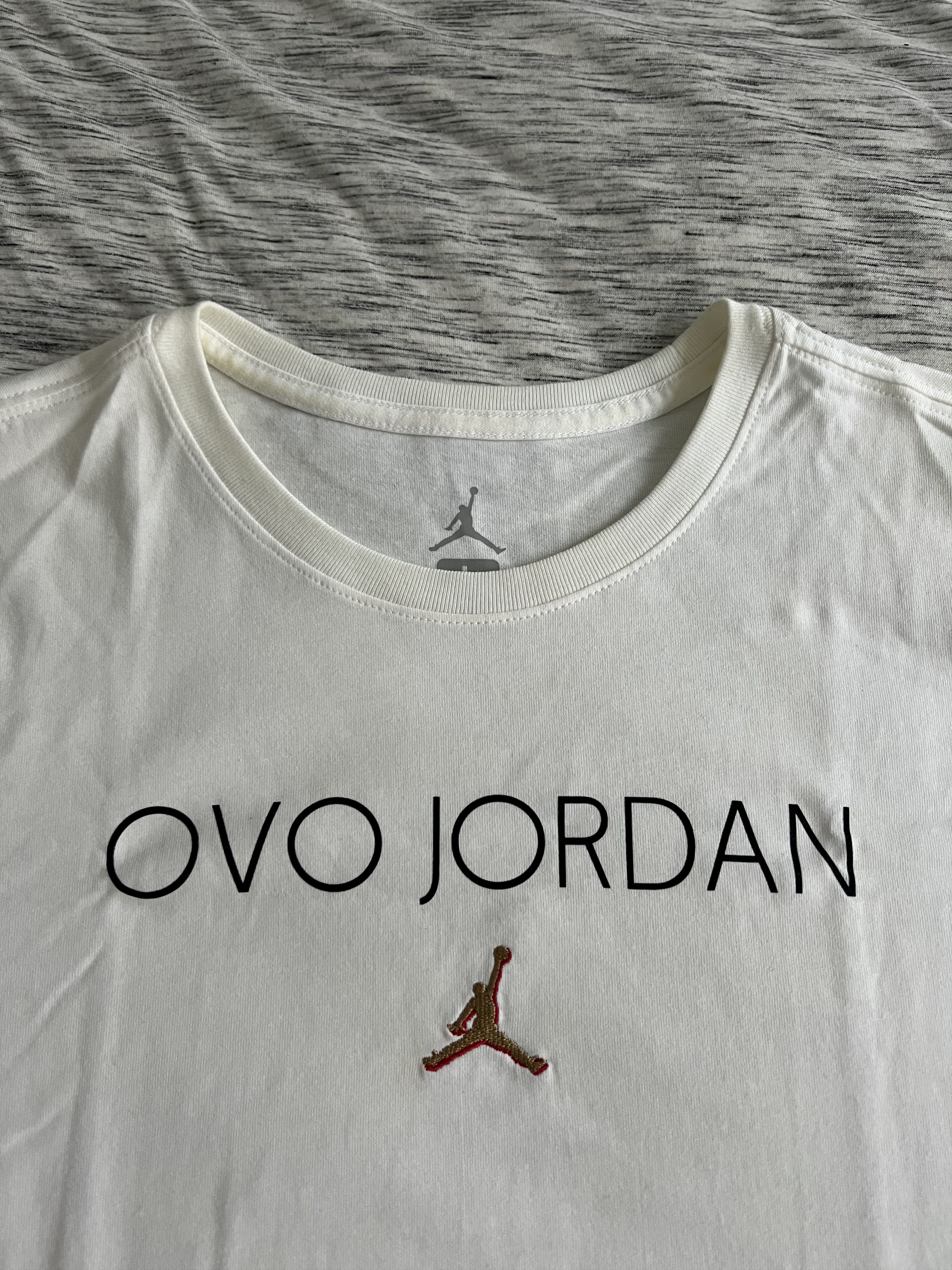 Jordan Brand × Nike × October's Very Own Jordan x OVO Long Sleeve T-Shirt Size US L / EU 52-54 / 3 - 3 Thumbnail