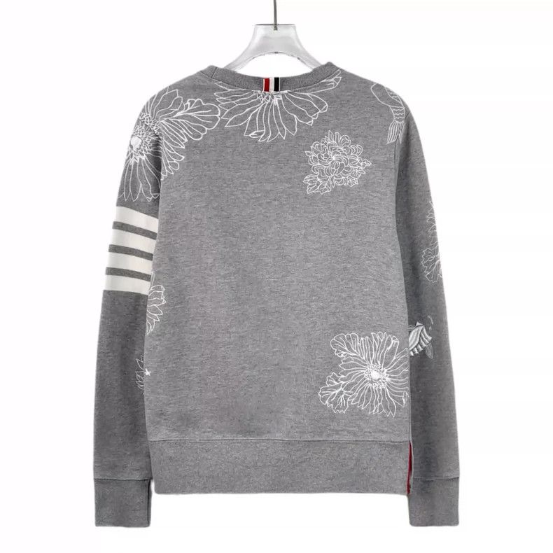 Thom Browne Thom Browne size1 Floral printed cotton round neck long sle Size US S / EU 44-46 / 1 - 2 Thumbnail