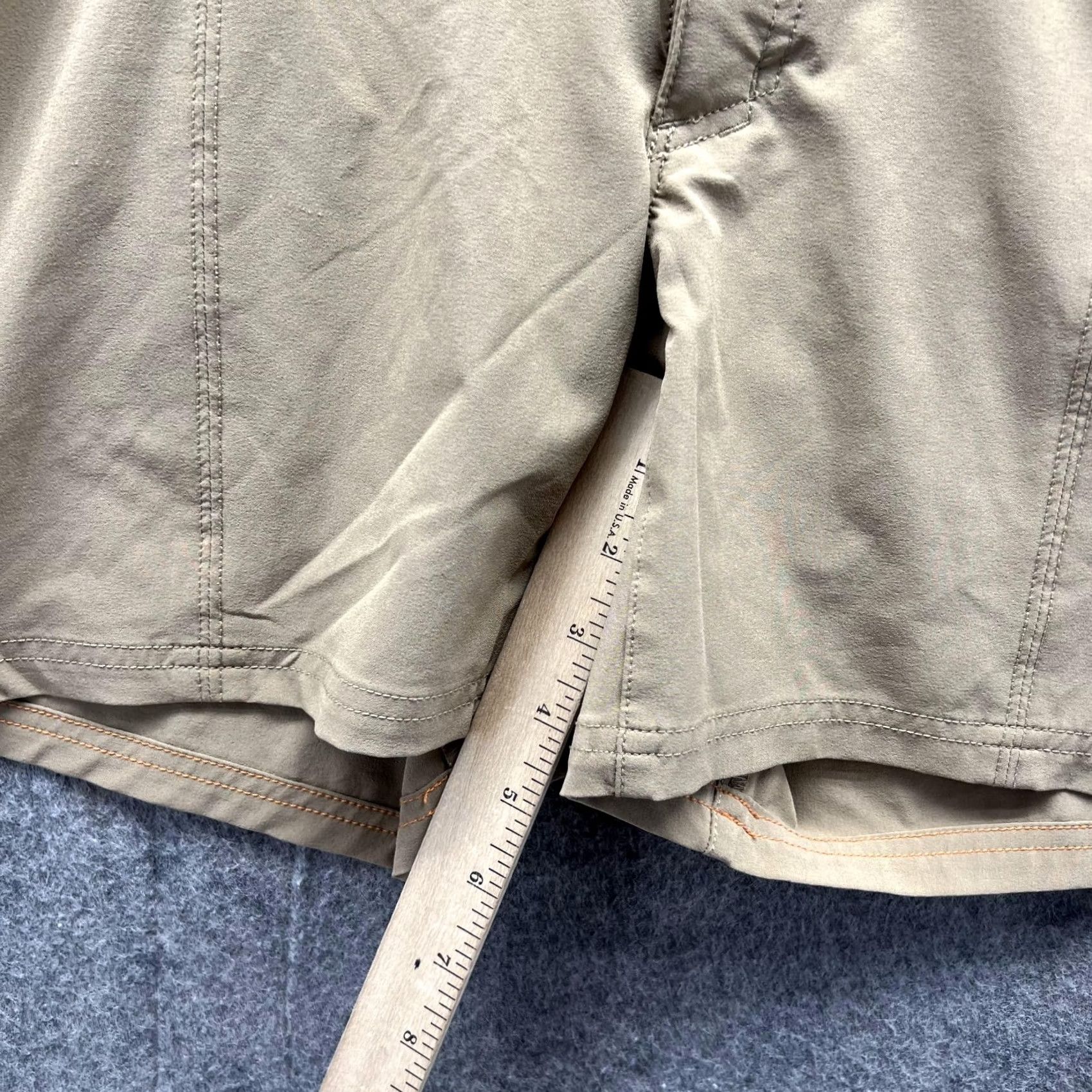 Vintage 5.11 Tactical Shorts Women 8 Khaki Chino Flat Front Tan Beige Casual Stretch Size 30" / US 8 / IT 44 - 6 Thumbnail