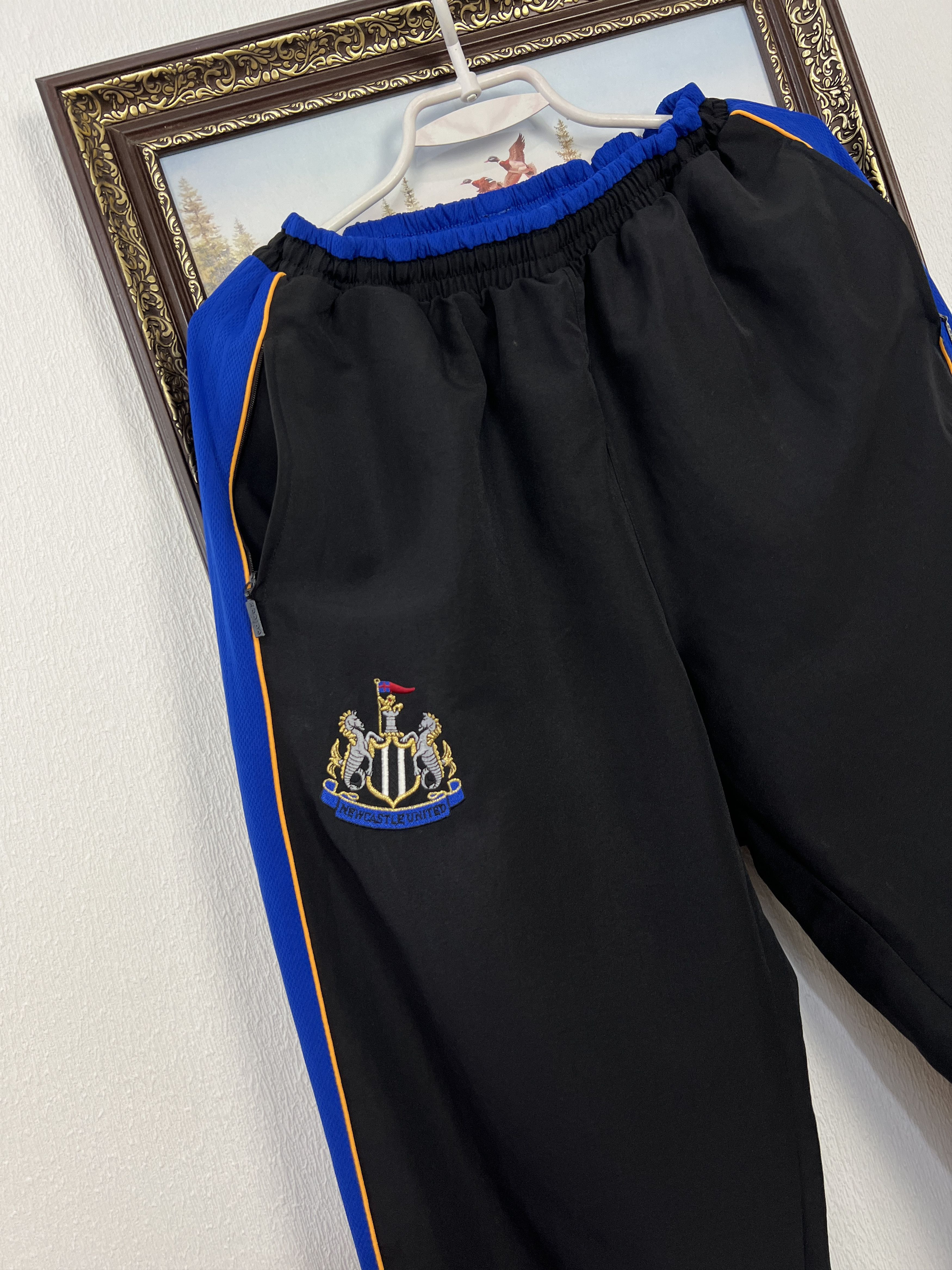 Adidas Vintage 90's Adidas Newcastle United Football Pants Soccer L Size US 34 / EU 50 - 3 Thumbnail