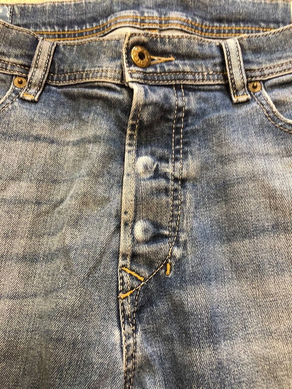 Diesel vintage blue jeans Diesel crazy Y2K size 33 streetwear Size US 33 - 13 Thumbnail
