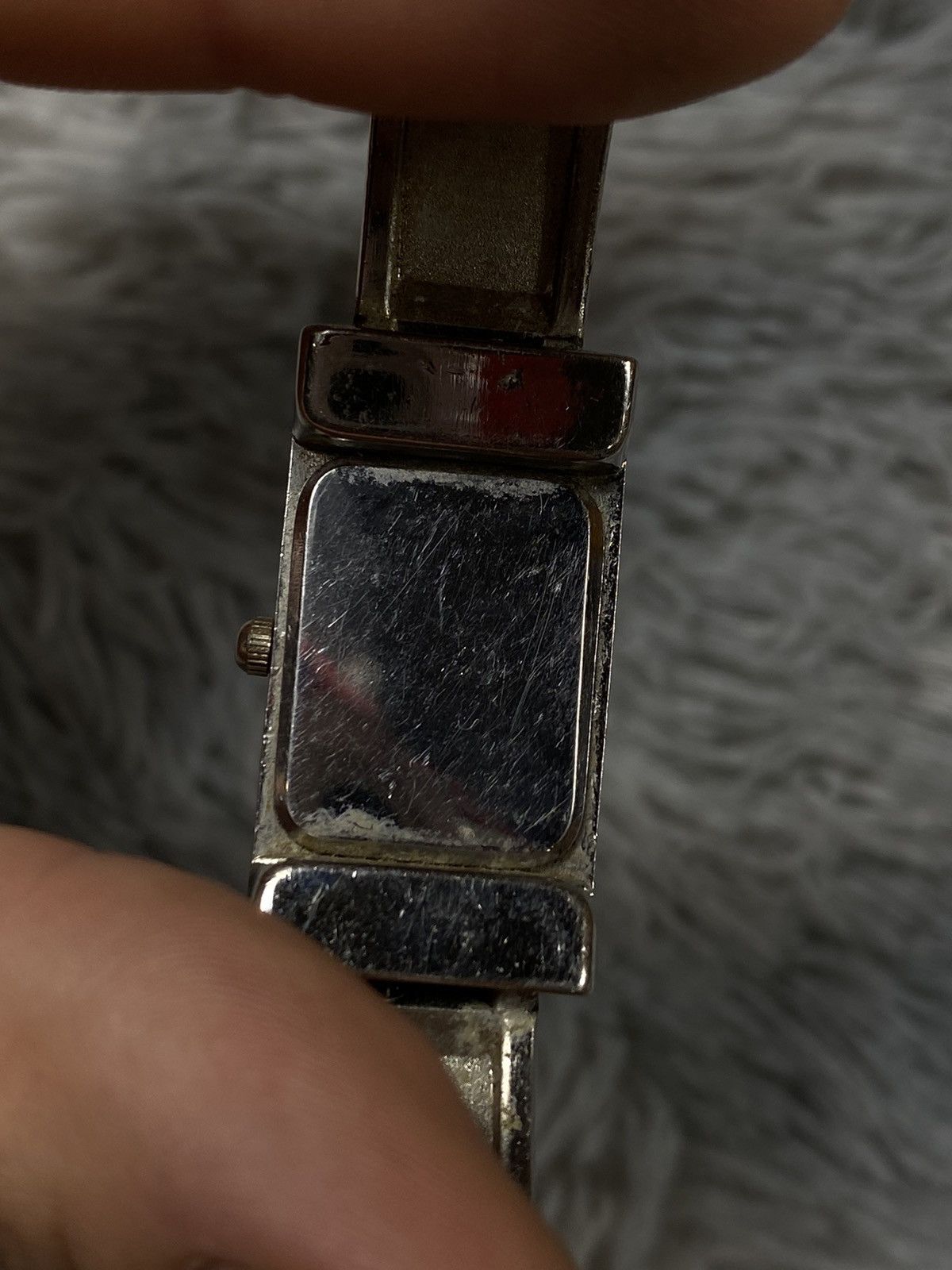 Hysteric Glamour × Japanese Brand ✅Futuristic✅ Silver Floral Bracelet Watch Japanese Brand Size ONE SIZE - 9 Thumbnail