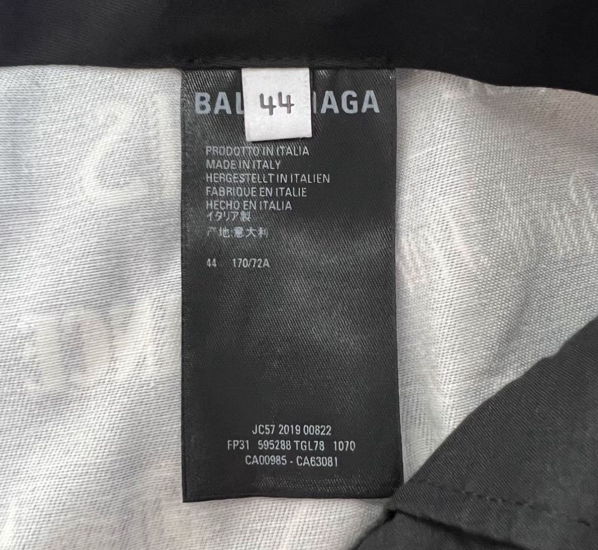 Balenciaga Balenciaga Black All-over Letter Logo Jeans J41 Size US 28 / EU 44 - 3 Thumbnail