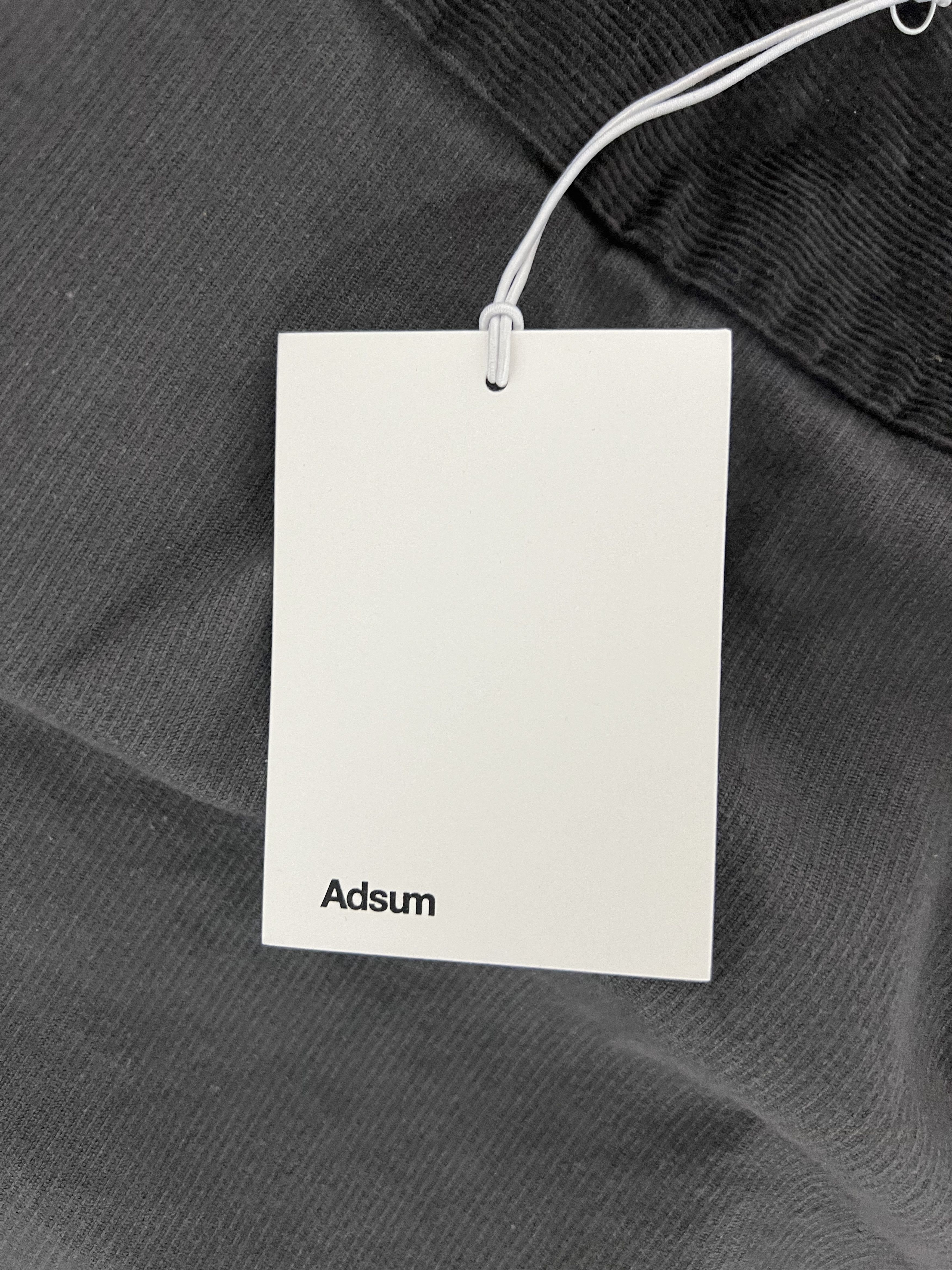 Adsum 💚 Adsum 14W Corduroy Workshirt Charcoal Medium NEW Size US M / EU 48-50 / 2 - 13 Thumbnail