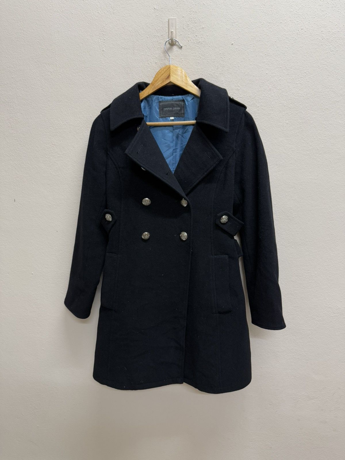 PPFM Peyton Place Wool Treche Coat Belted Jacket Size US S / EU 44-46 / 1 - 20 Thumbnail