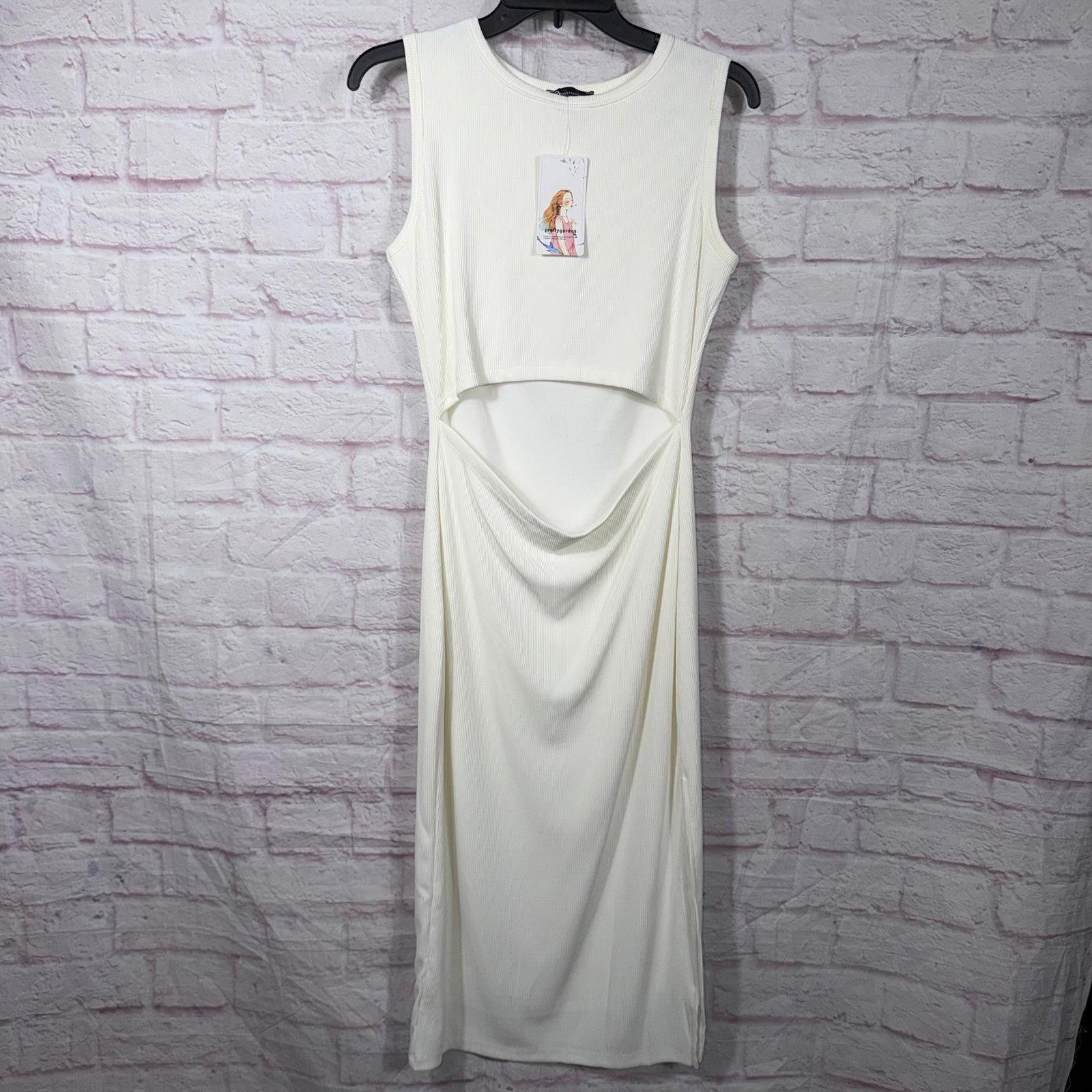 Other PrettyGarden Medium Sleeveless Cutout Midi Dress NWT Size M / US 6-8 / IT 42-44 - 1 Thumbnail
