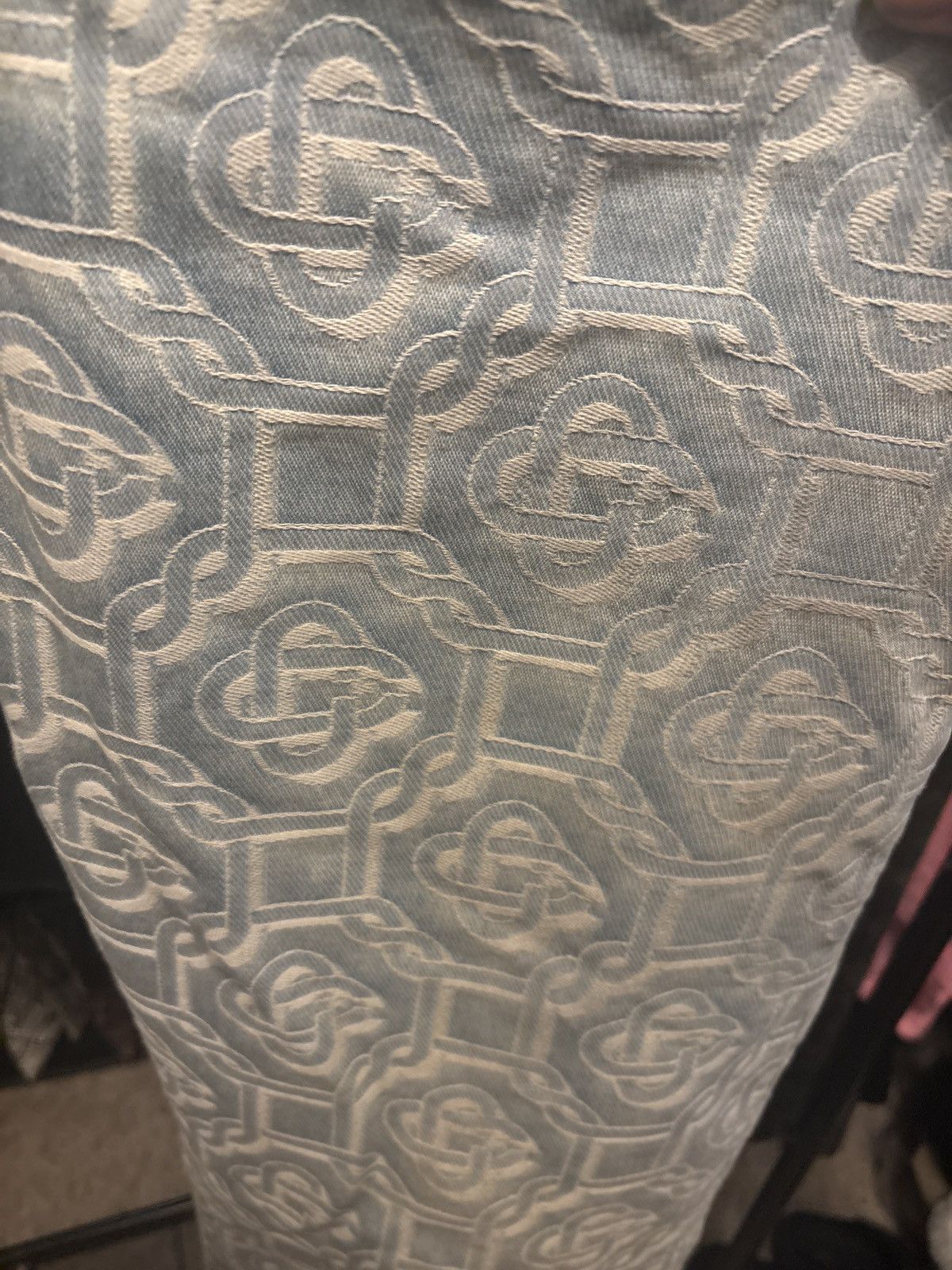 Casablanca Casablanca monogram print straight leg jeans Size US 36 / EU 52 - 3 Thumbnail