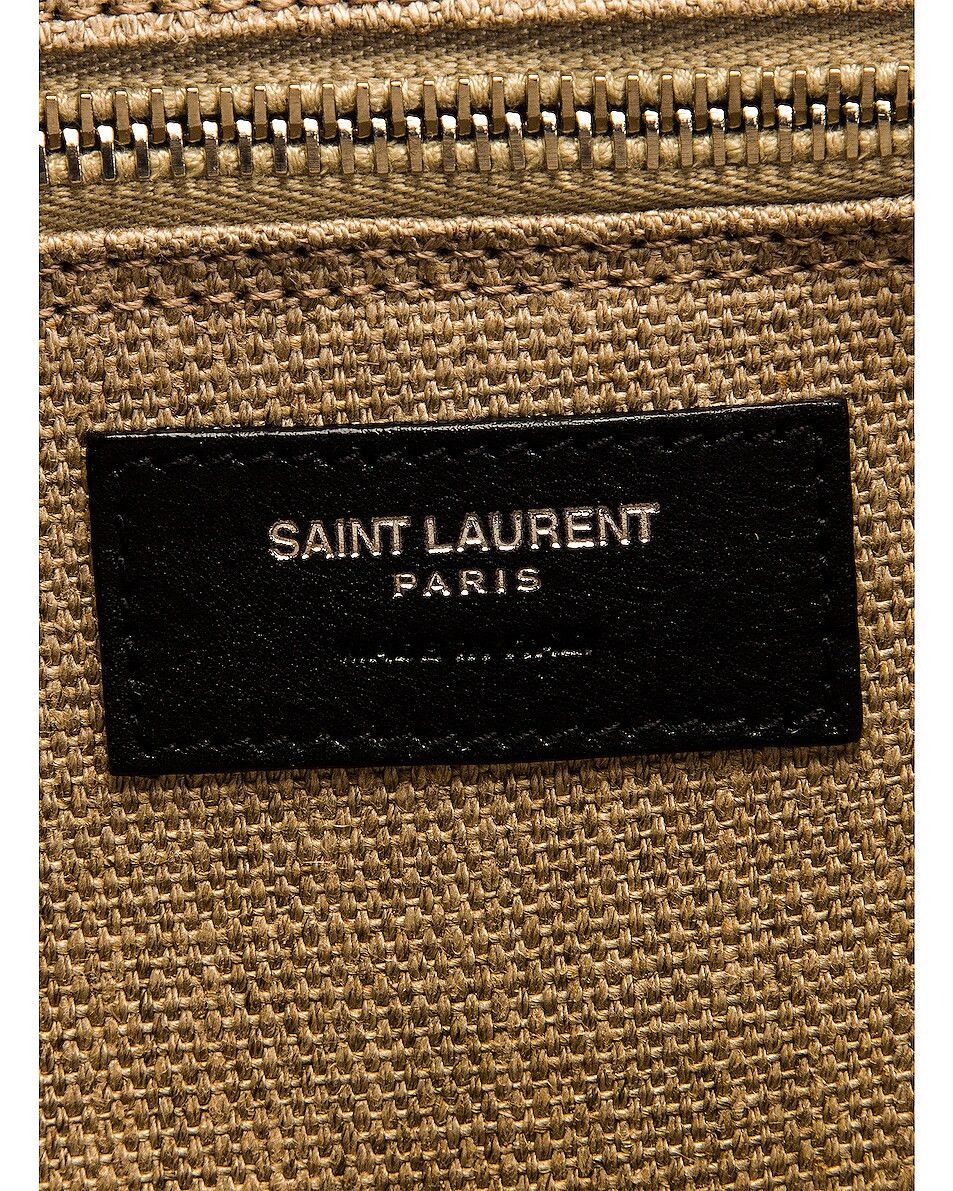 Saint Laurent Paris o1tr1nto0425 Size: OS / 631682 Rive Gauche Tote Bag Canvas Size ONE SIZE - 6 Thumbnail