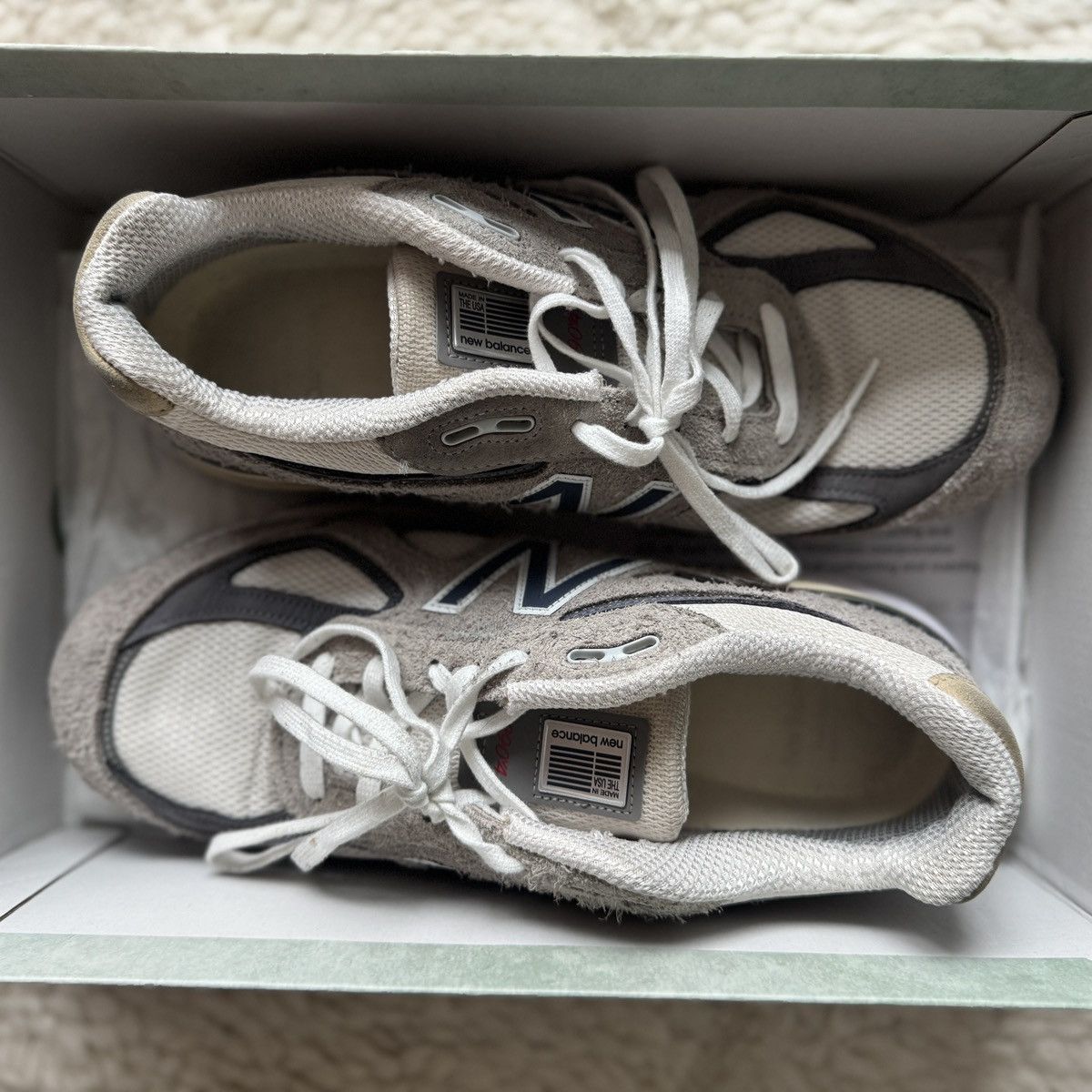 New Balance New Balance 990v4 MiUSA Grey Day (2023) Size US 9 / EU 42 - 6 Thumbnail