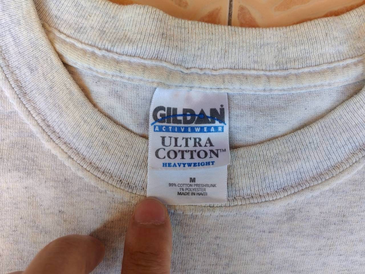 Gildan Harrah's Hotel Mechanical Construction Vtg Pocket T Shirt Size US M / EU 48-50 / 2 - 5 Thumbnail