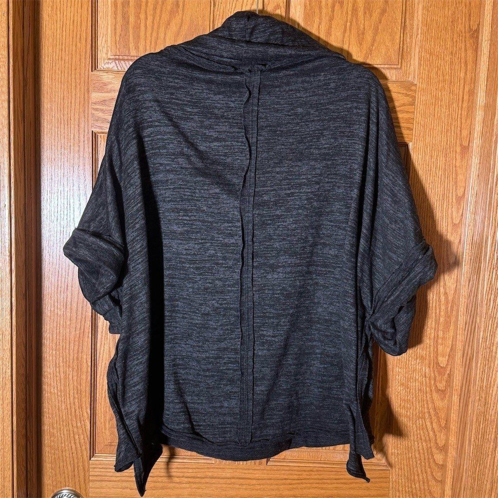 Other Altar'd State Sweater Womens XL Charcoal Cowl Neck Dolman 3 Size XL / US 12-14 / IT 48-50 - 2 Thumbnail
