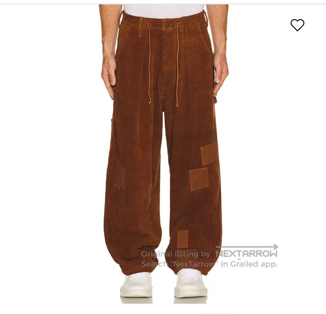 Story Mfg. STORY MFG Corduroy Patch Trousers. Size US 32 / EU 48 - 9 Thumbnail