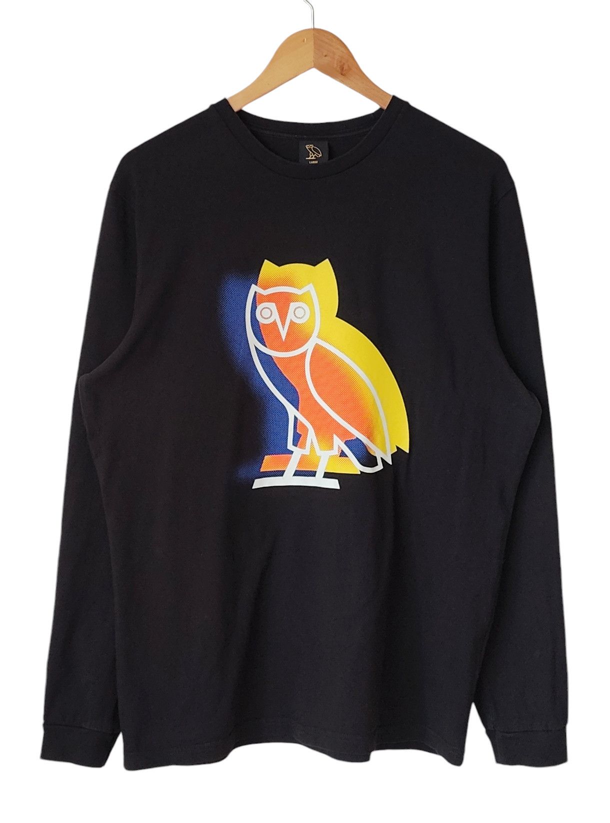 Drake Octobers Very Own OVO x Drake Motion Logo Owl Longsleeve Size US L / EU 52-54 / 3 - 1 Thumbnail