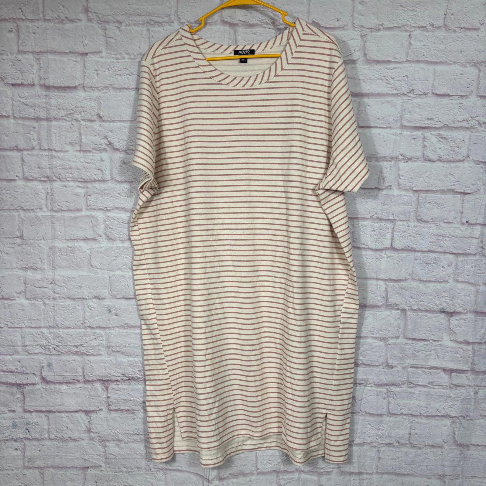 Buffalo David Bitton Buffalo David Bitton Striped Casual Dress XXL Size XXL / US 16-18 / IT 52-54 - 1 Thumbnail