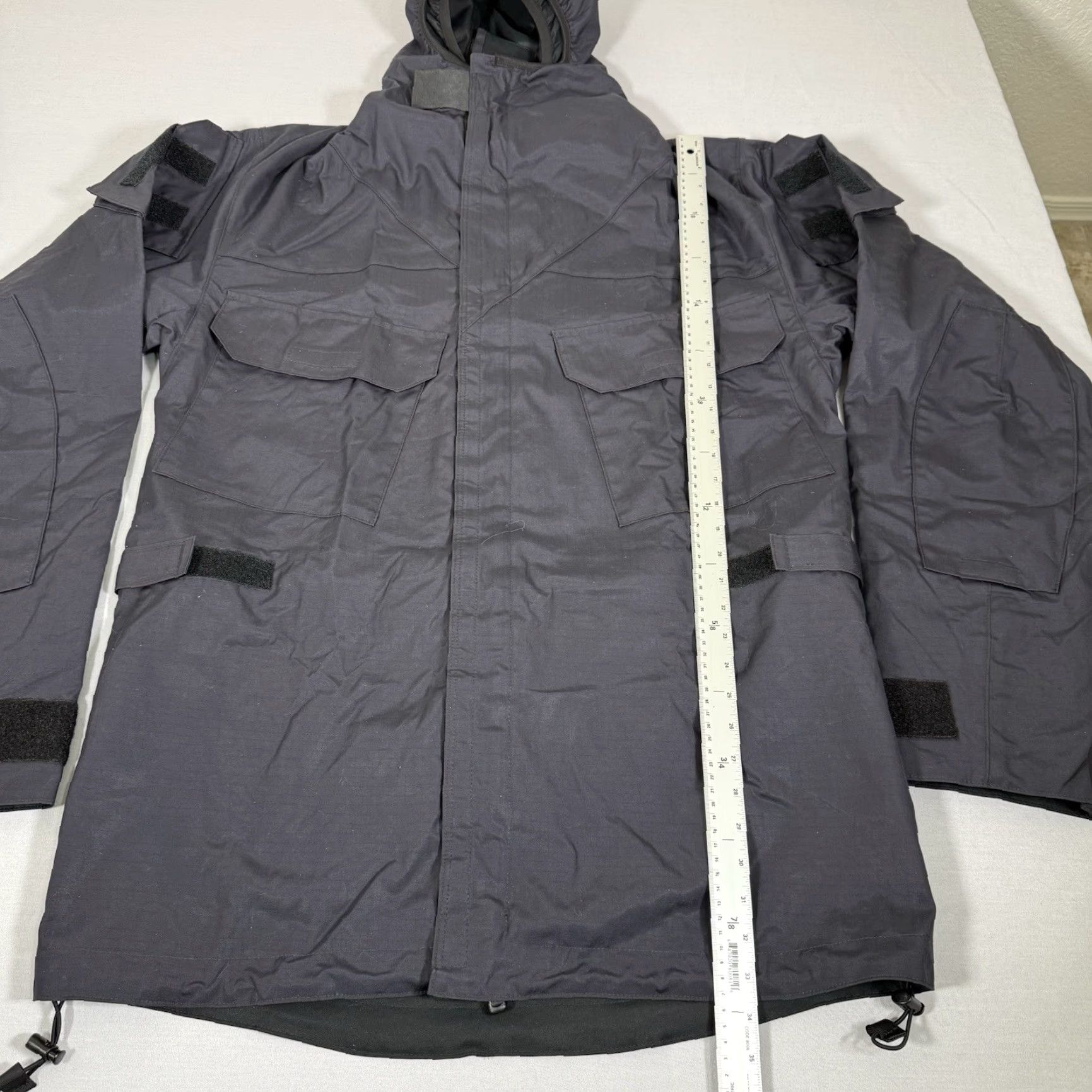 Vintage OPEC Military Jacket Mens Large Gray Casual Workwear Zip Up Coat PPE Size US L / EU 52-54 / 3 - 4 Thumbnail