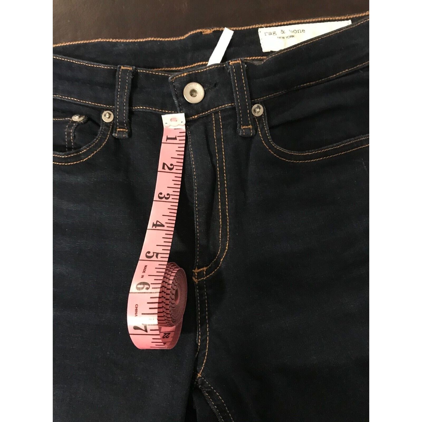 Rag & Bone Rag & Bone Women's Cate Mid-Rise Ankle Skinny Jeans-Size 27 Size 27" / US 4 / IT 40 - 13 Thumbnail