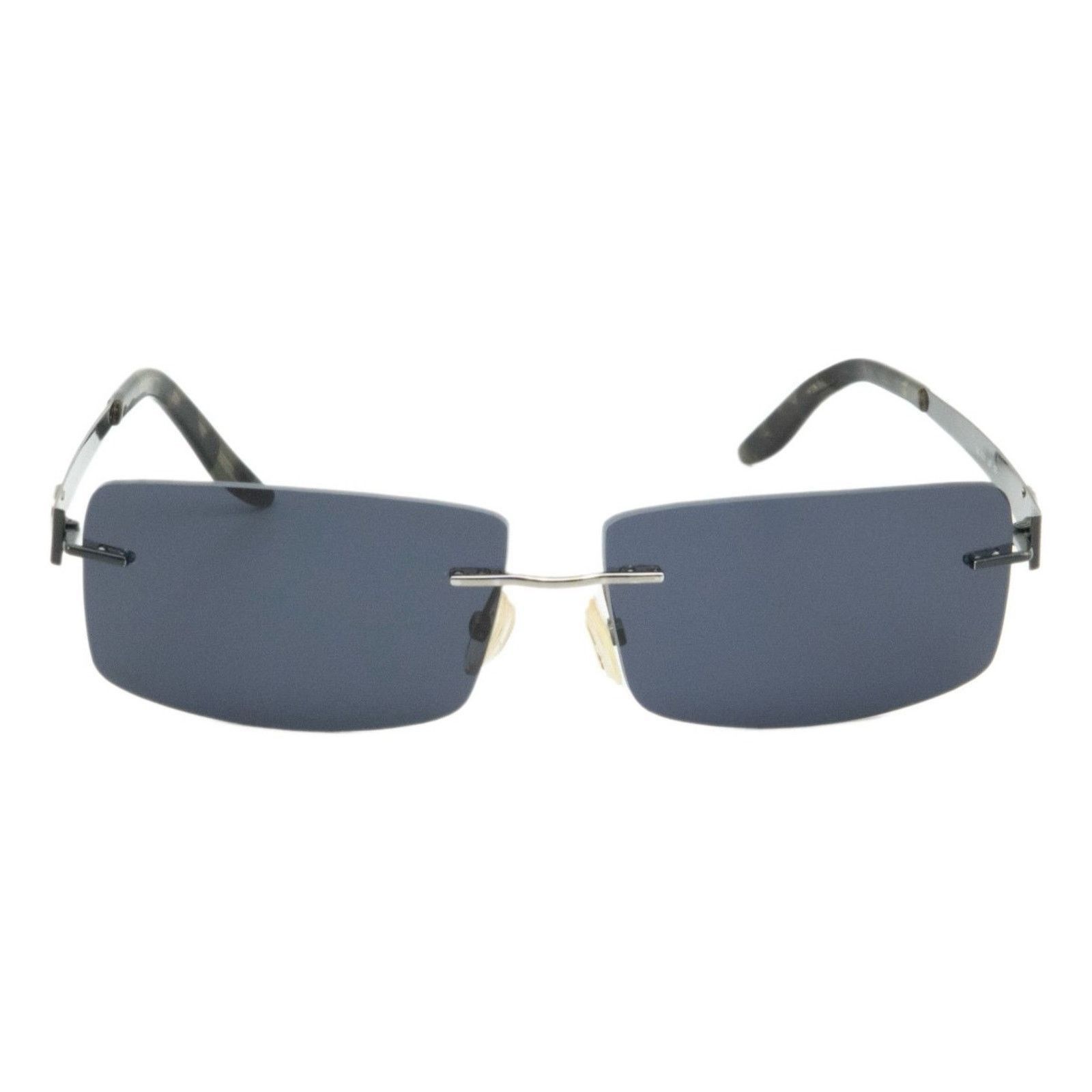 Gucci Vintage Gucci GG Rectangular Titanium Rimless Sunglasses Size ONE SIZE - 2 Thumbnail