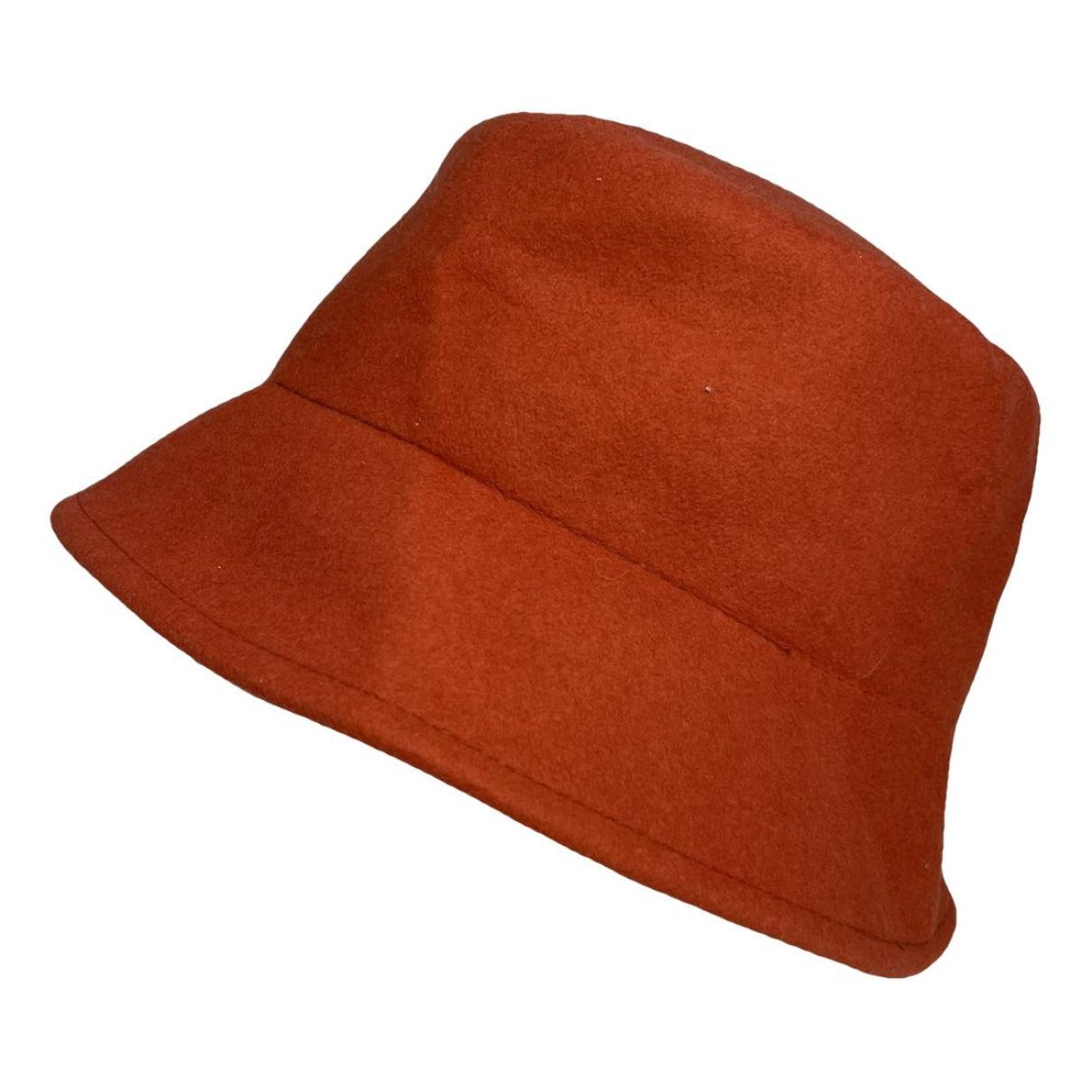 Courreges Courrèges Orange Cotton Hat Size ONE SIZE - 1 Thumbnail