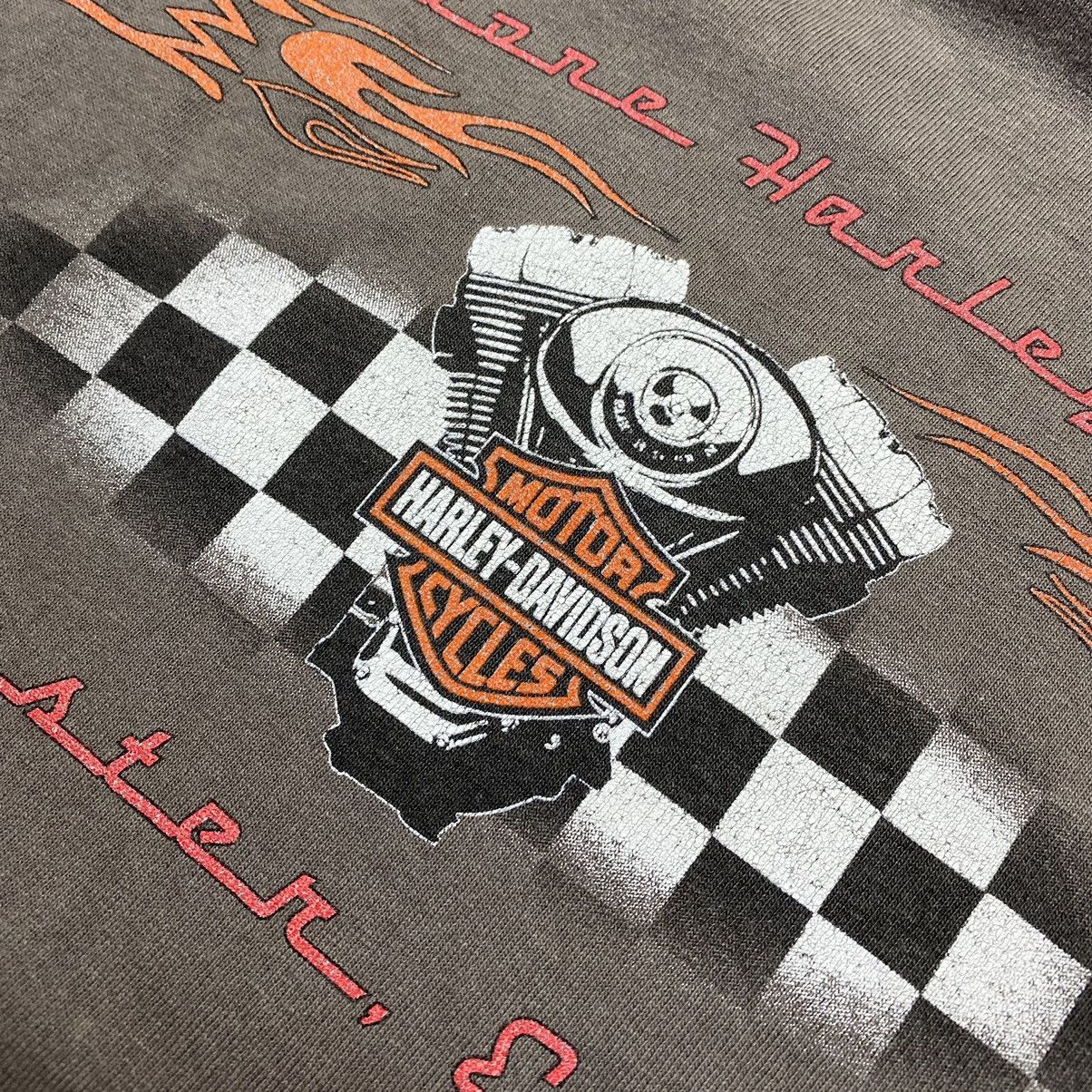 Band Tees Vintage Harley Davidson Big Centre Logo Motorcycle tee Size US XL / EU 56 / 4 - 12 Thumbnail