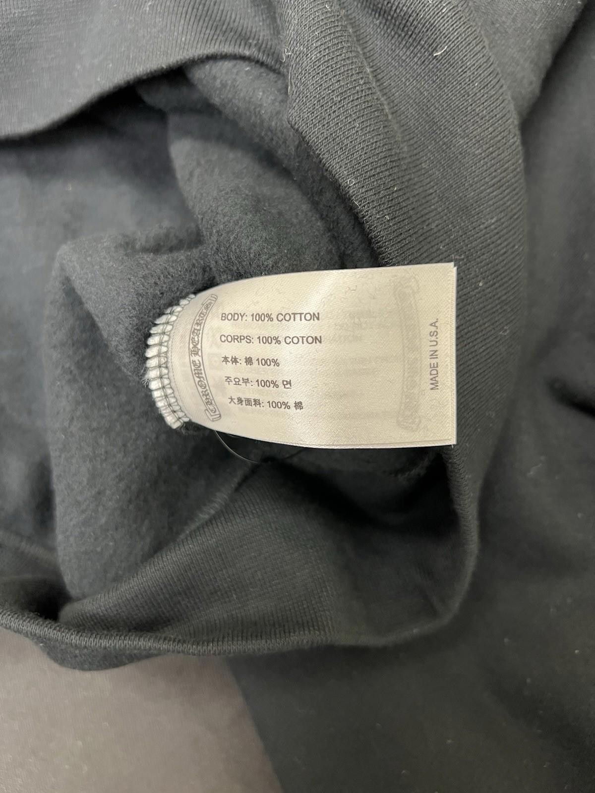 Chrome Hearts Chrome Hearts Vertical Logo Hoodie Black L Size US L / EU 52-54 / 3 - 11 Thumbnail