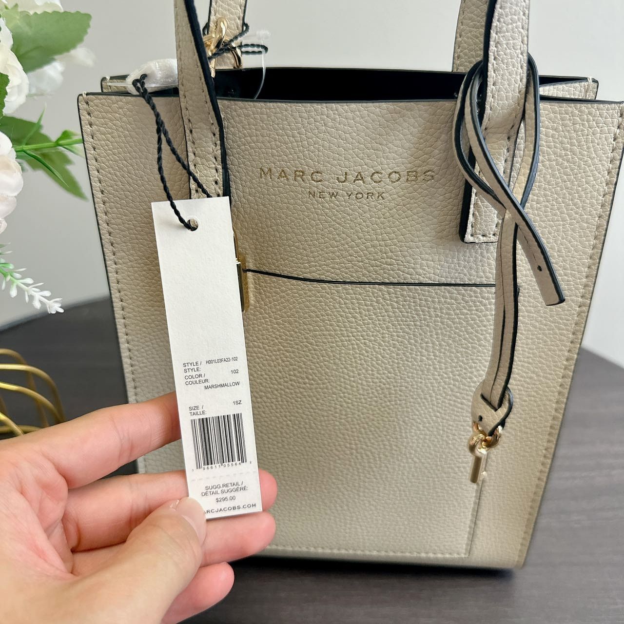 Marc Jacobs Marc Jacobs Women's Natural Micro N/S Leather Tote Size ONE SIZE - 8 Thumbnail