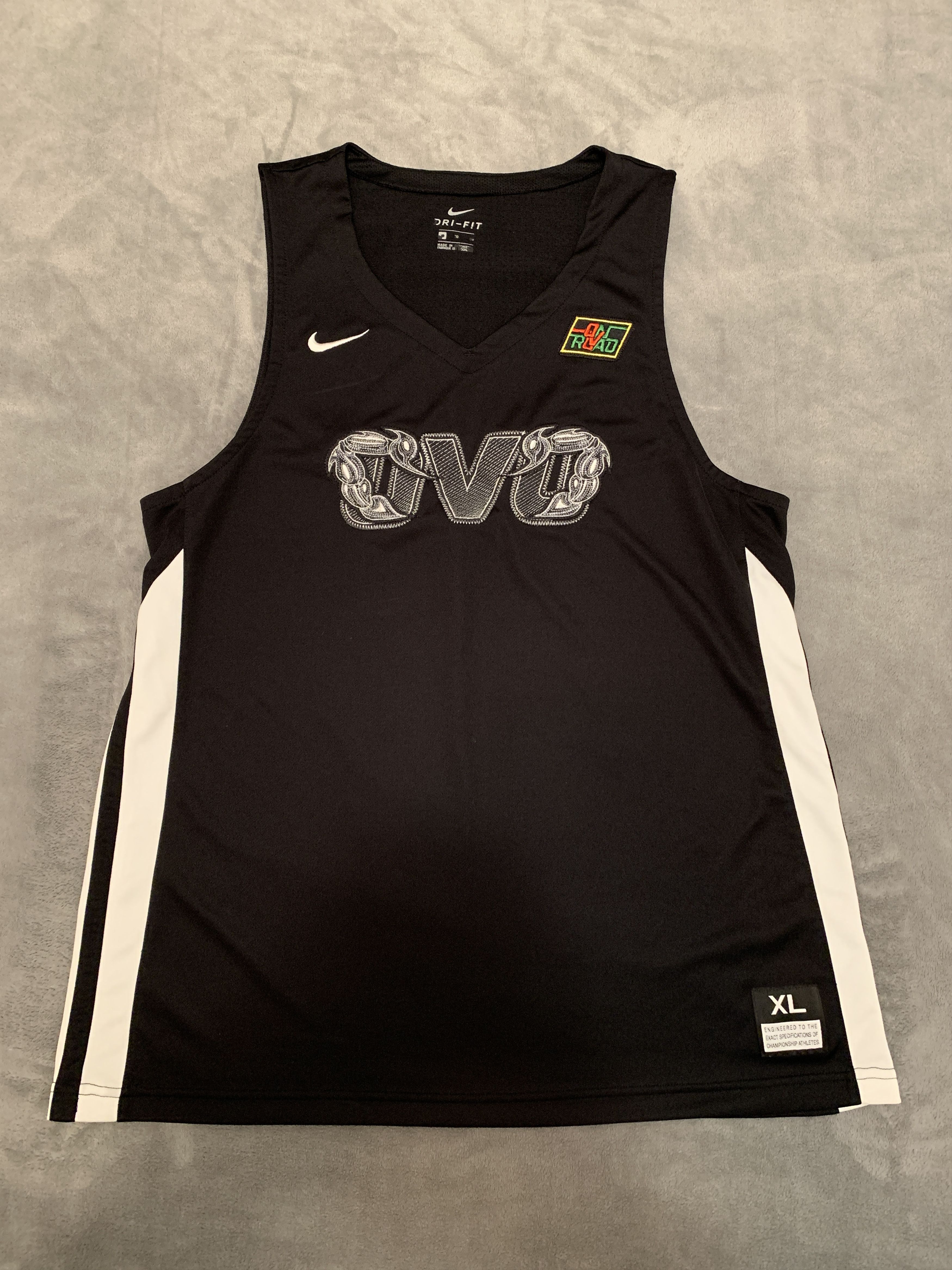 image of 1/10 Released Nike X Ovo X Drake Scorpion Jersey in Black, Men's (Size XL)