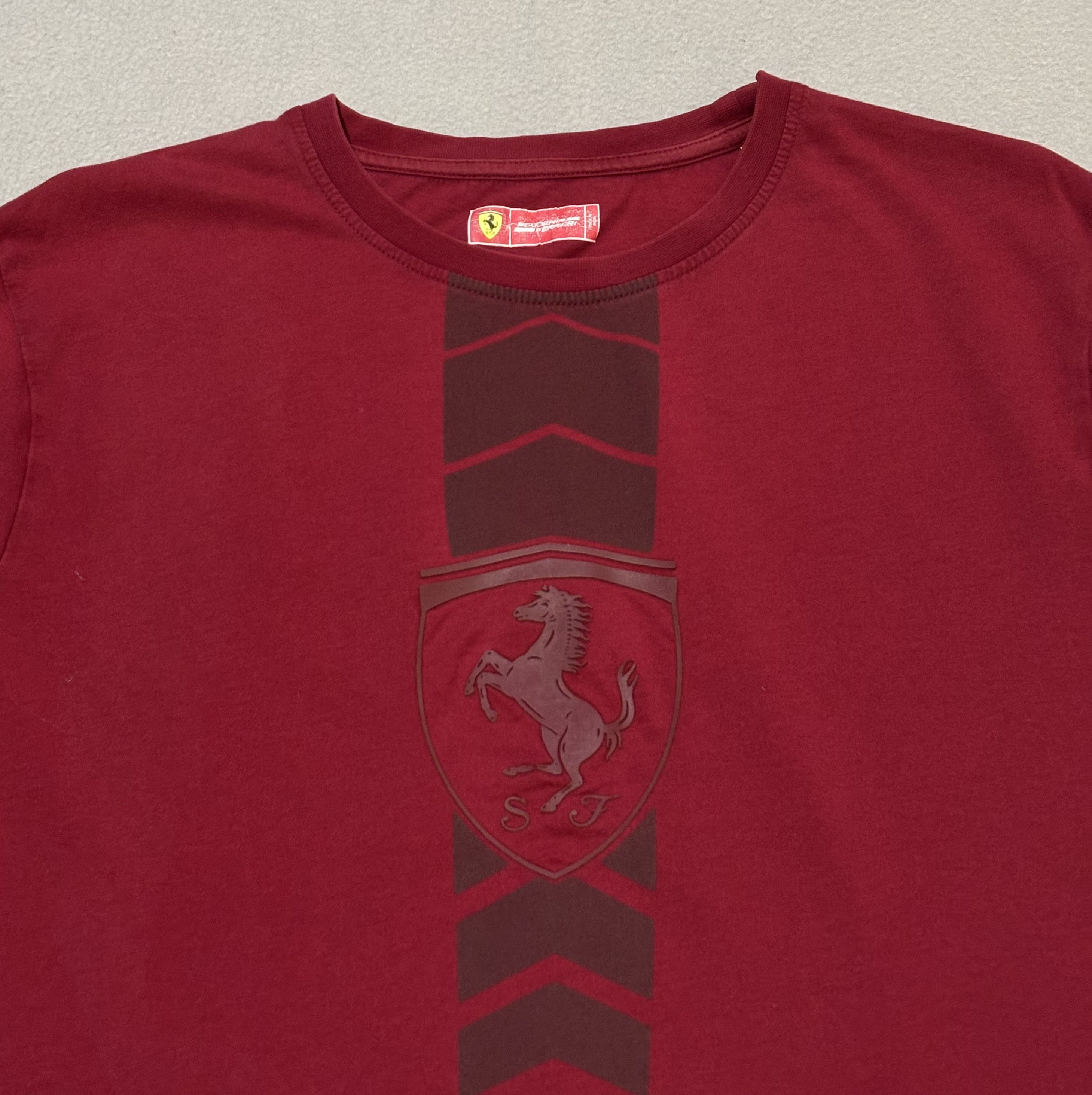 Ferrari Ferarri Red T-shirt Size L Size US L / EU 52-54 / 3 - 7 Thumbnail