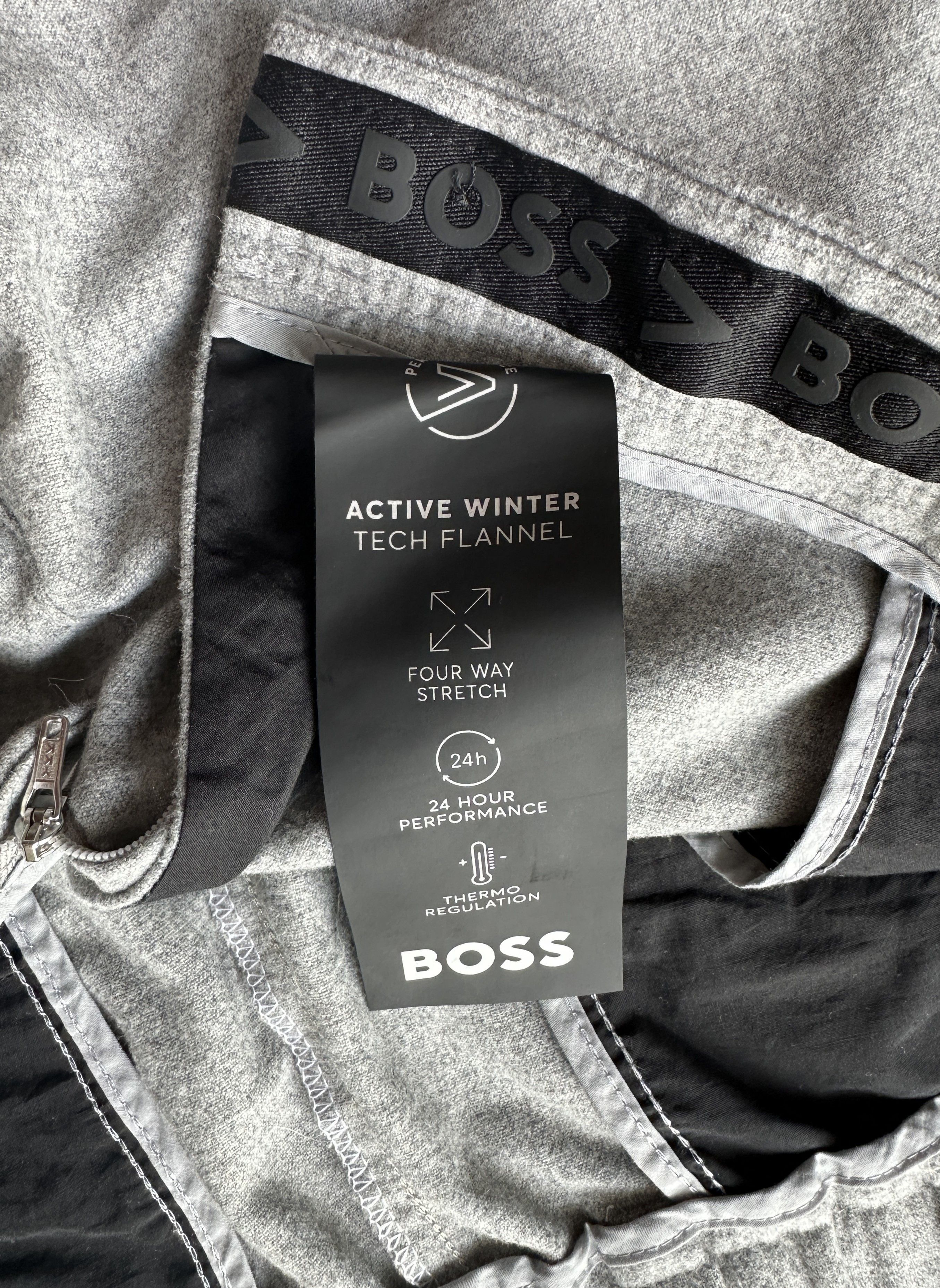 Hugo Boss HUGO BOSS Performance Active Winter Tech Flannel Pants Size US 36 / EU 52 - 15 Thumbnail