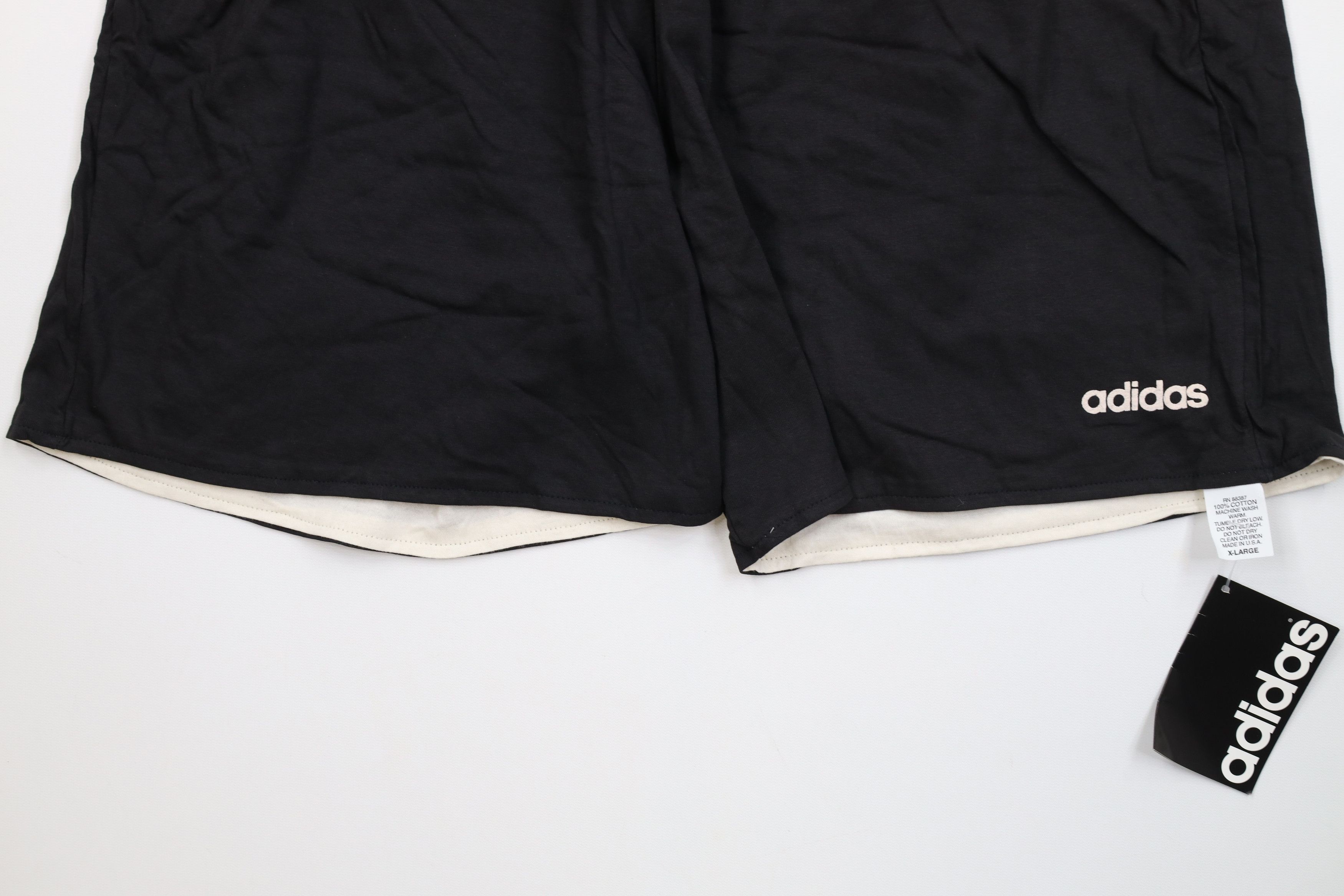 Adidas Deadstock Vintage 90s Adidas Reversible Above Knee Shorts Size US 36 / EU 52 - 4 Thumbnail