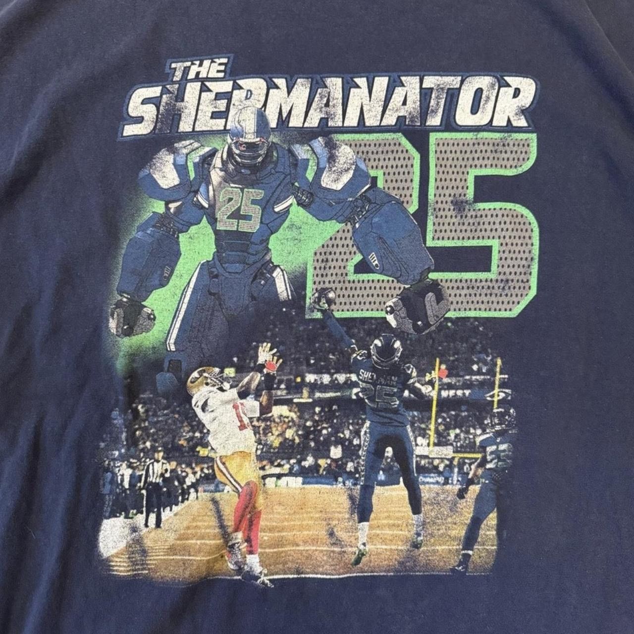Other RARE 2014 Seattle Seahawks "The Shermanator" Tee Size US XXL / EU 58 / 5 - 2 Thumbnail