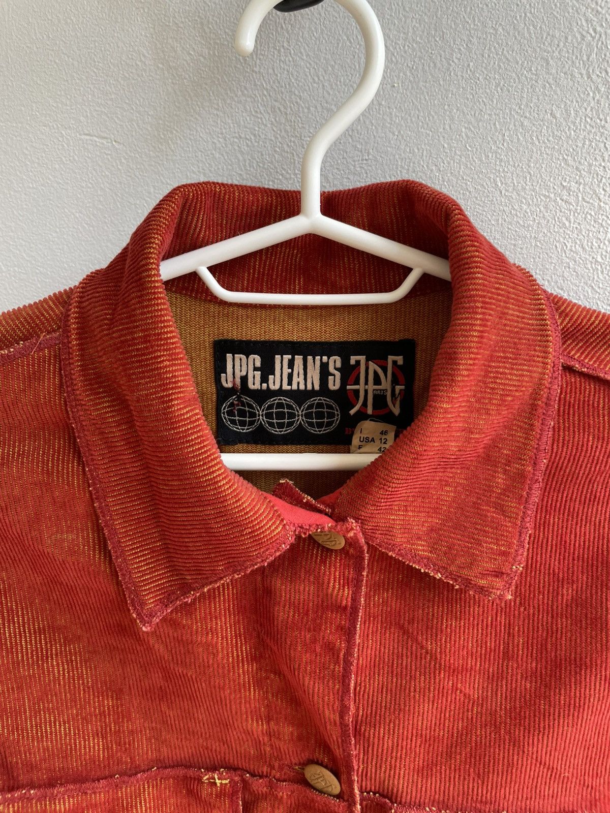 Jean Paul Gaultier Jean Paul Gaultier Jeans JPG Vintage Denim Jacket Vest Size L / US 10 / IT 46 - 7 Thumbnail