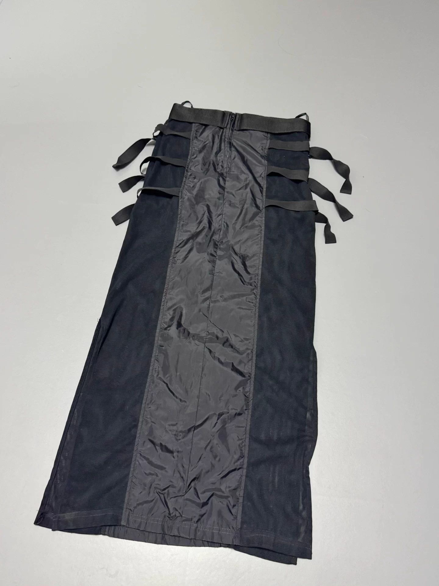 Other S.D.L sdl Functional Nylon System Lace-up Long Skirt Size 26" / US 2 / IT 38 - 3 Thumbnail