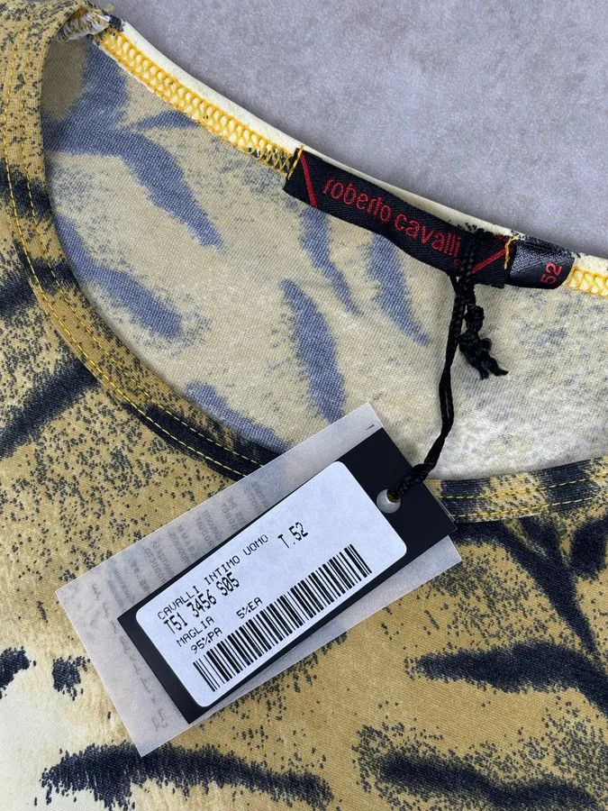 Roberto Cavalli Roberto Cavalli Gold Savate Tiger Print Longsleeve Size S / US 4 / IT 40 - 10 Thumbnail